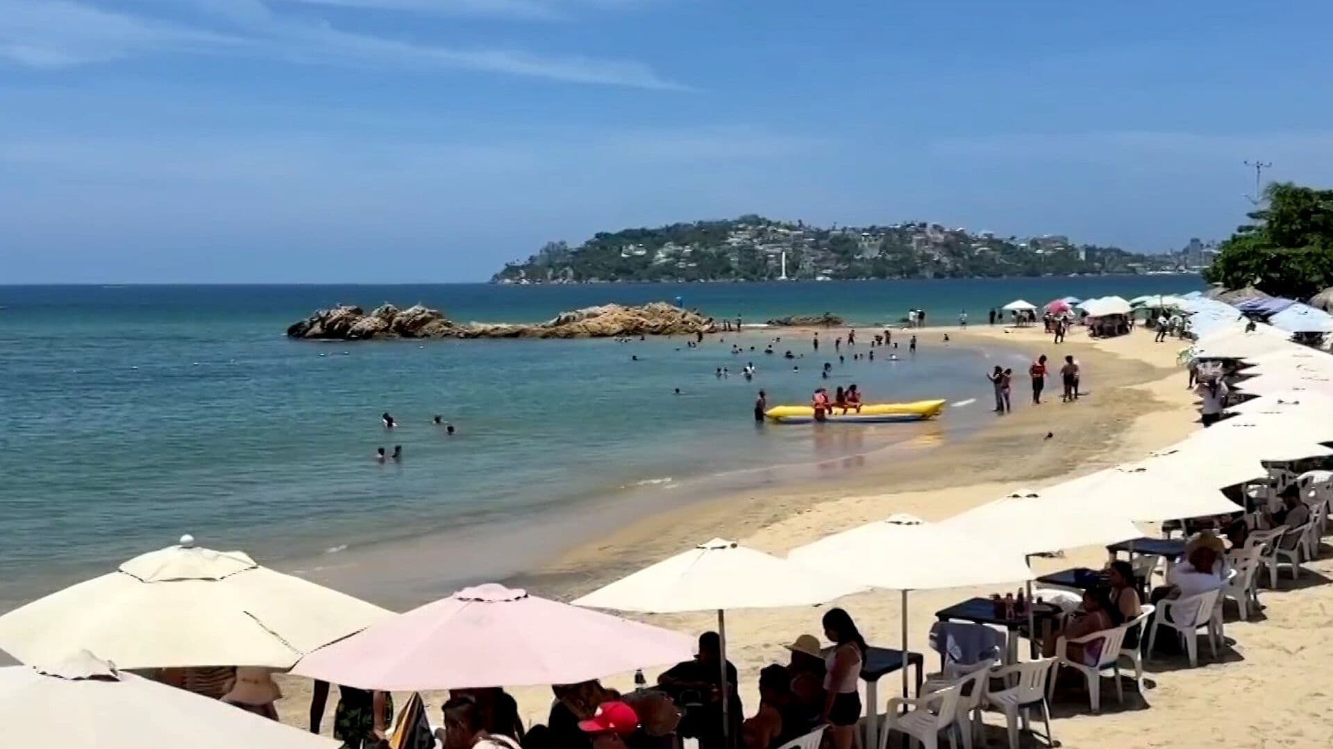 Acapulco Inició Vacaciones con 25 Playas Aptas; Esperó Más de 750 Mil Turistas