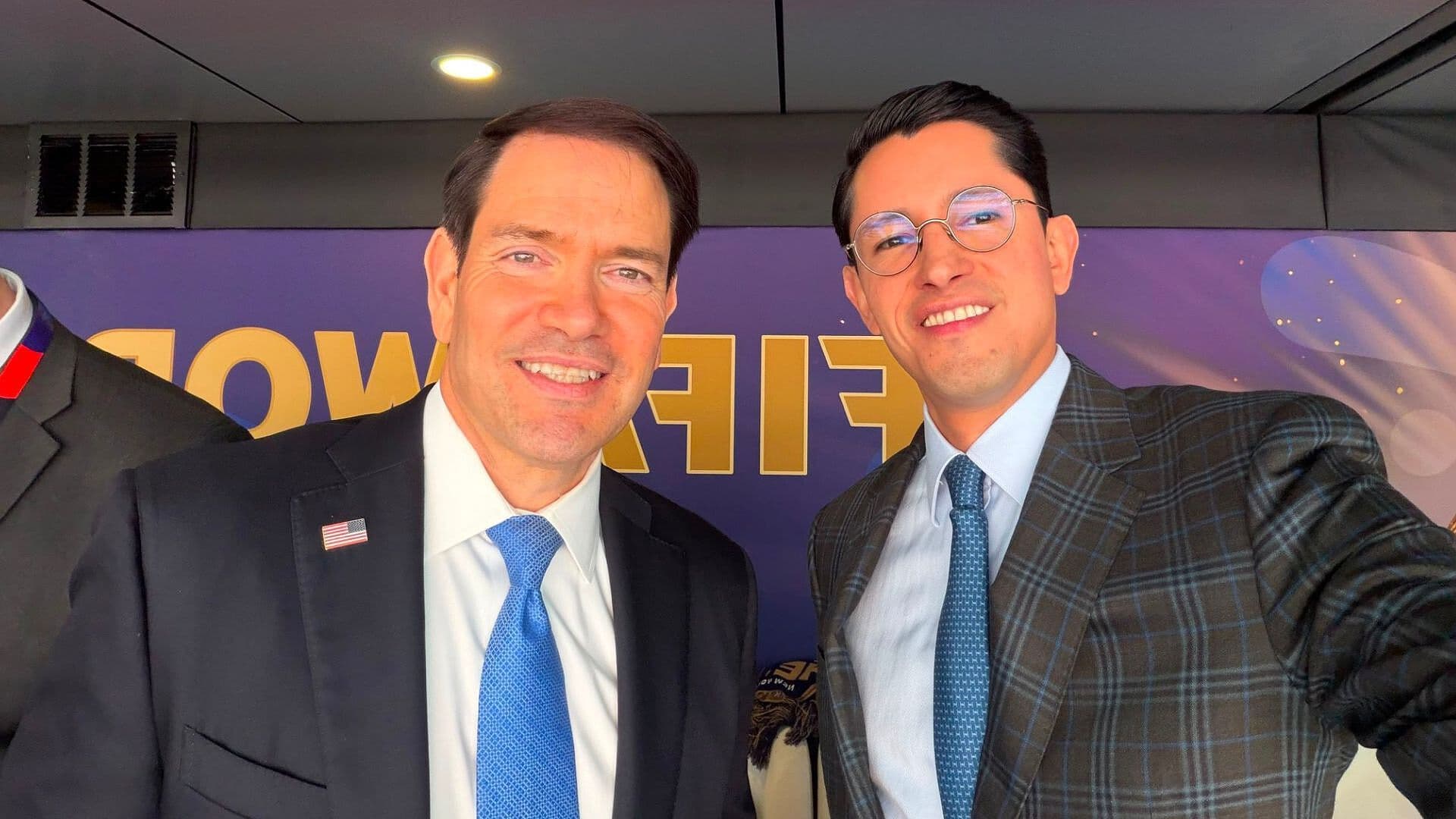 Roberto Velasco se Reunió con Marco Rubio Tras la Final del Mundial 2026