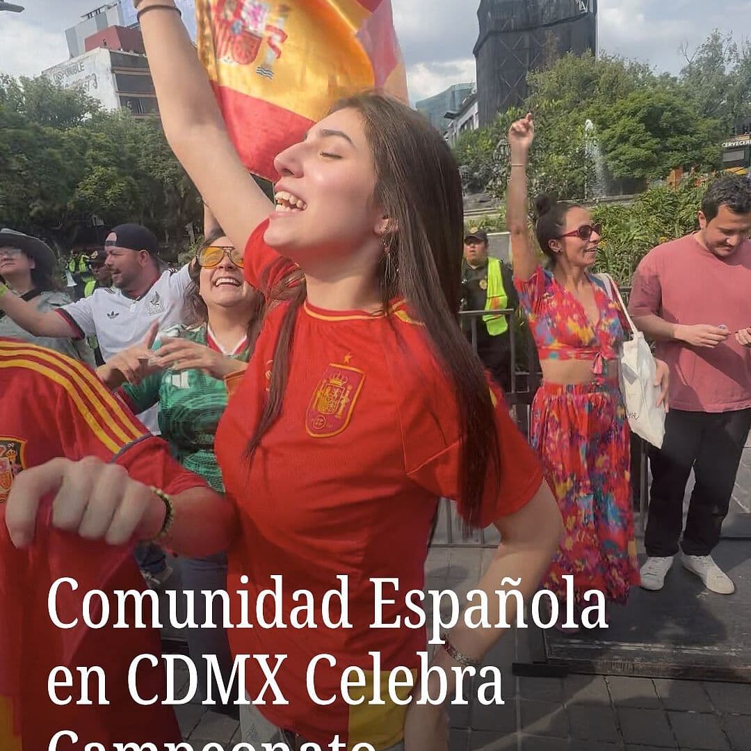 Comunidad Española en CDMX Celebra Campeonato