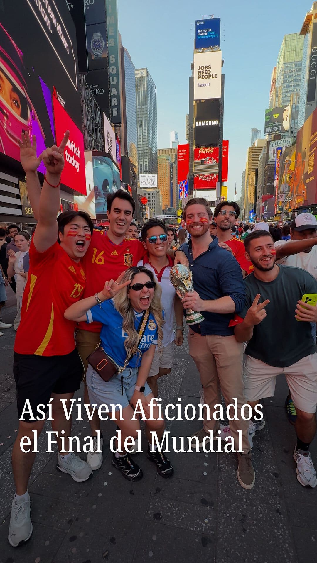 Así Viven Aficionados Final del Mundial