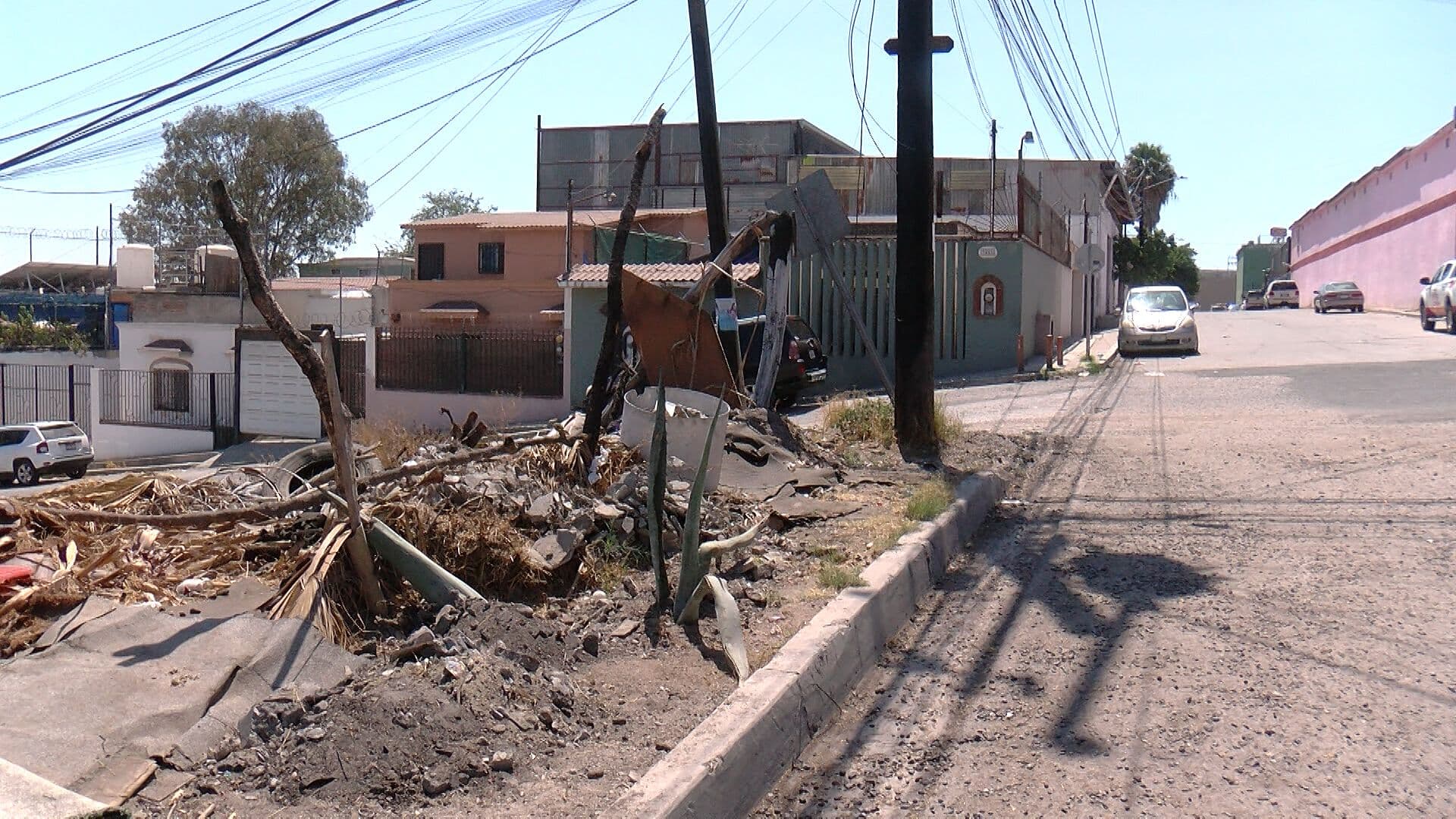 Denuncian Basurero Clandestino en la Colonia Mariano Matamoros de Tijuana