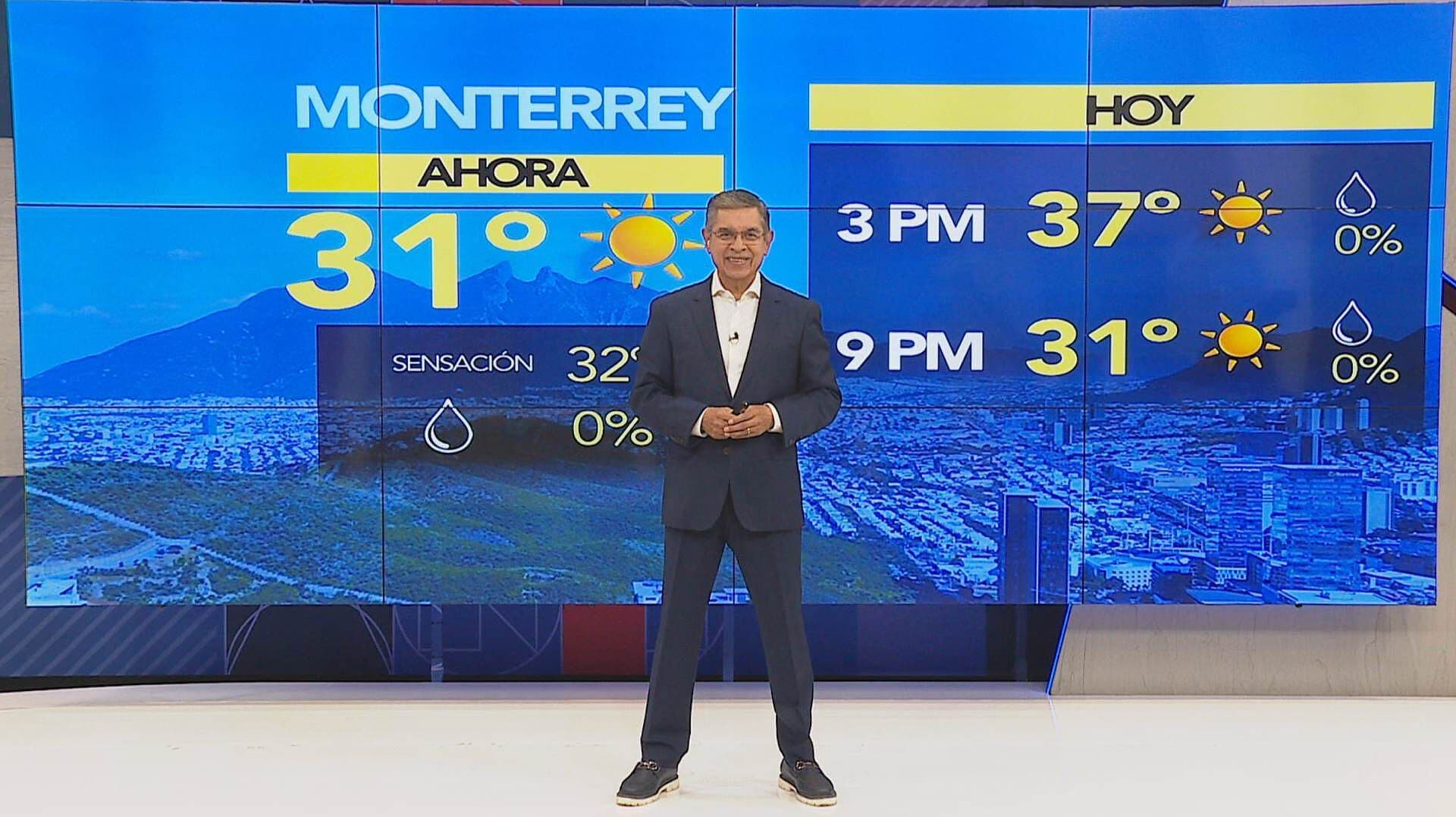Meteorólogo Mauro Morales da pronóstico del clima para Nuevo León