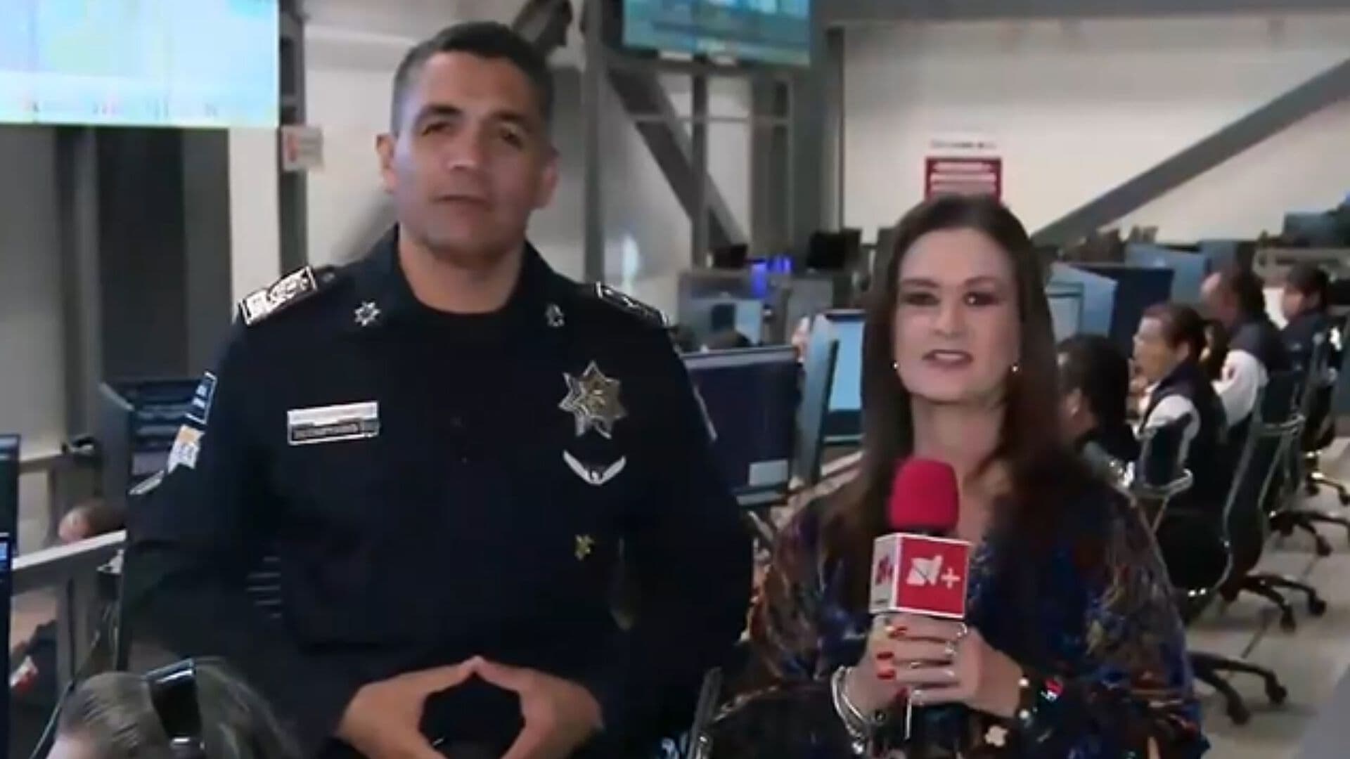 Entrevista Félix Pallares Titular Policía Municipal para NMás Puebla con Mariloli Pellón