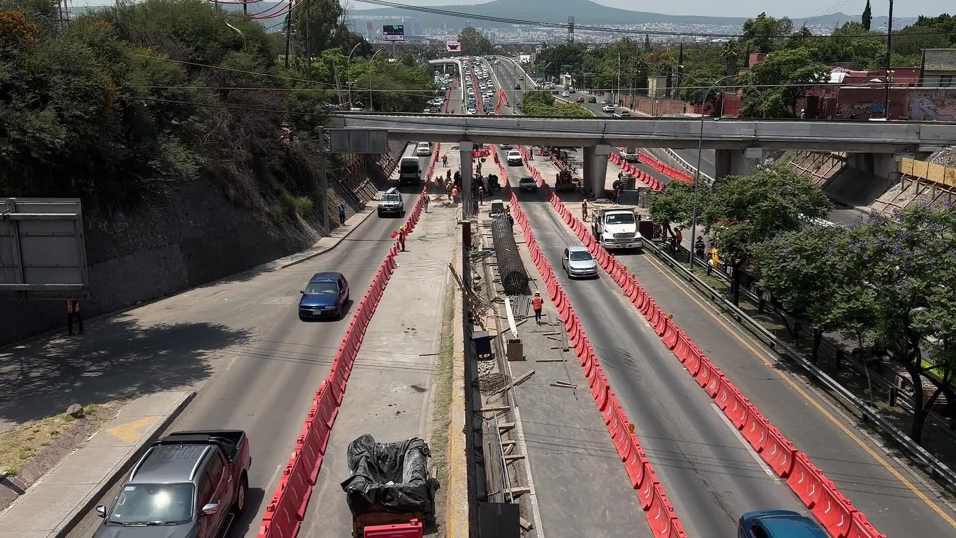Así Luce Bernardo Quintana tras el Cierre de Carriles por el Tren México-Querétaro