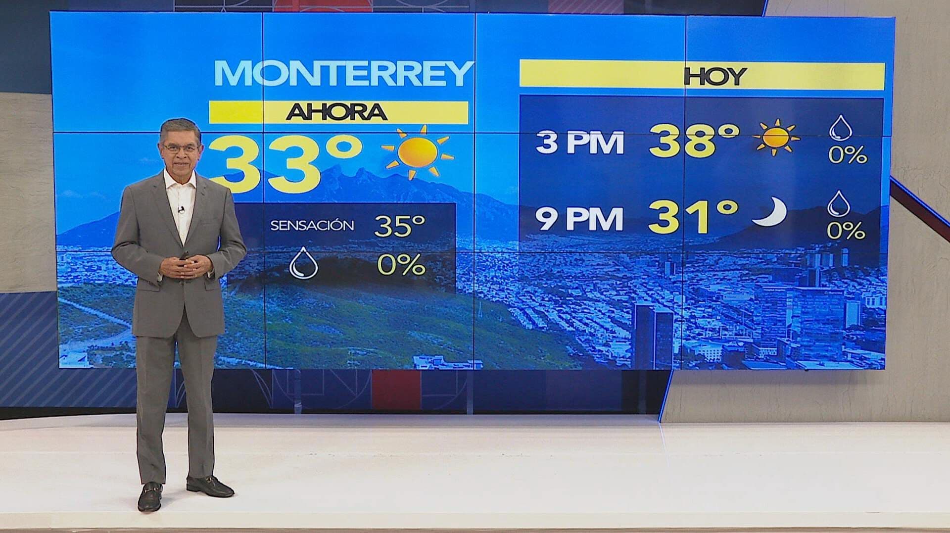 Meteorólogo Mauro Morales da pronóstico del clima para Nuevo León