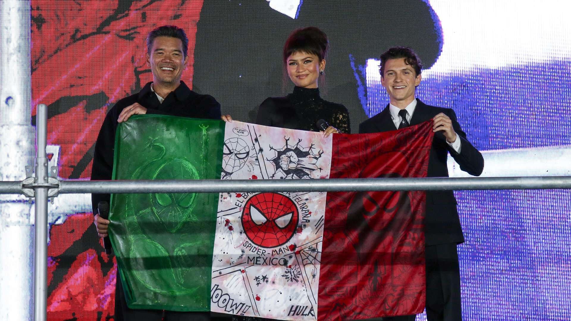 Zendaya y Tom Holland Visitan México para Promocionar su Nueva Película
