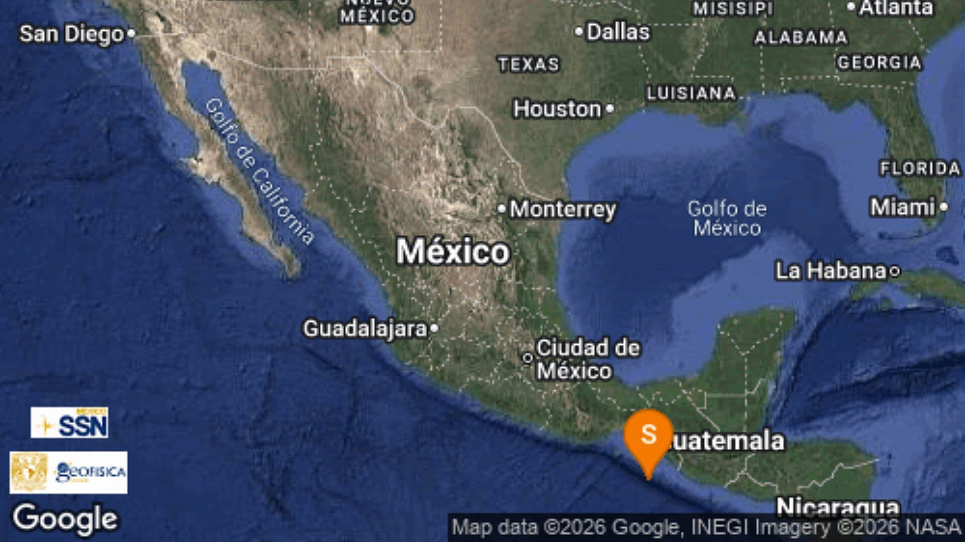 Sismo en Chiapas Hoy: Reportan Temblor Magnitud 4.3 en Ciudad Hidalgo