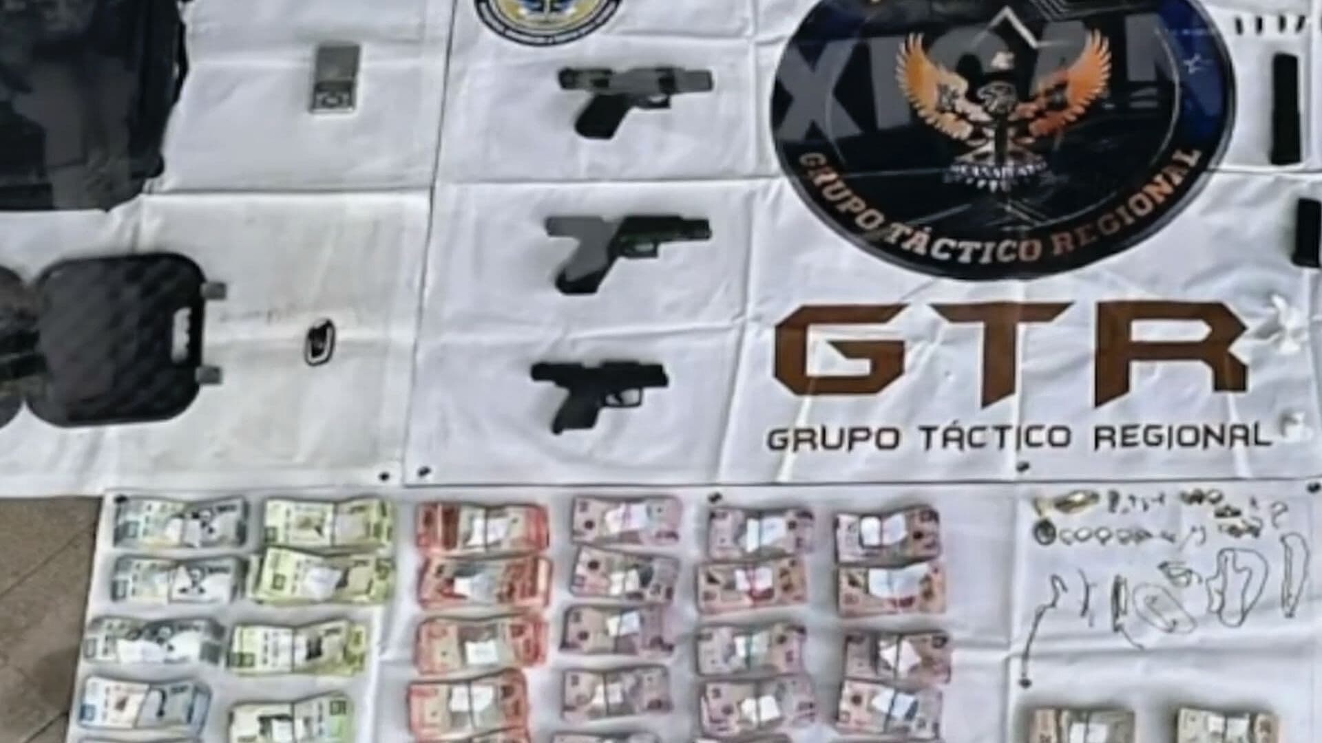 Recuperan Más de 400 Mil Pesos, Armas, Drogas y Joyería en Barranca de Venaderos en León