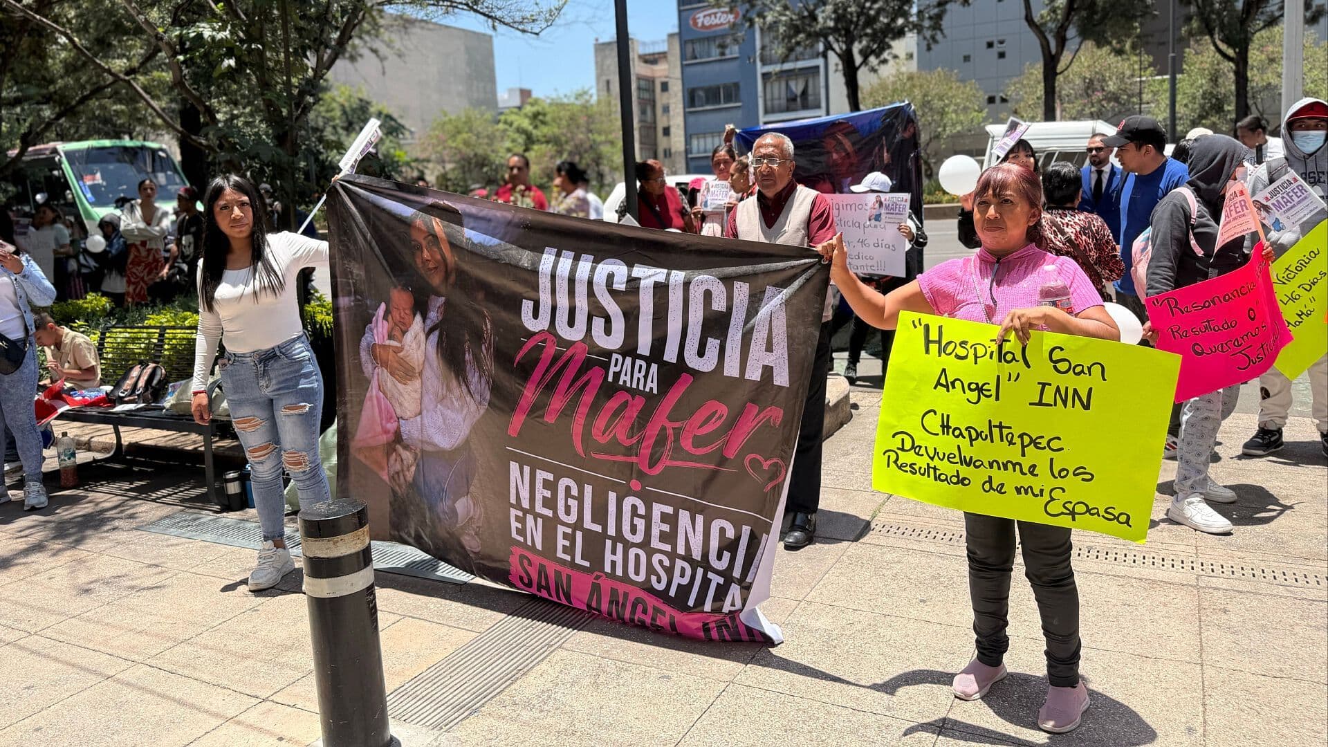 Entró por una Cesárea y Salió con Daño Neurológico: Piden Justicia para Mafer en CDMX