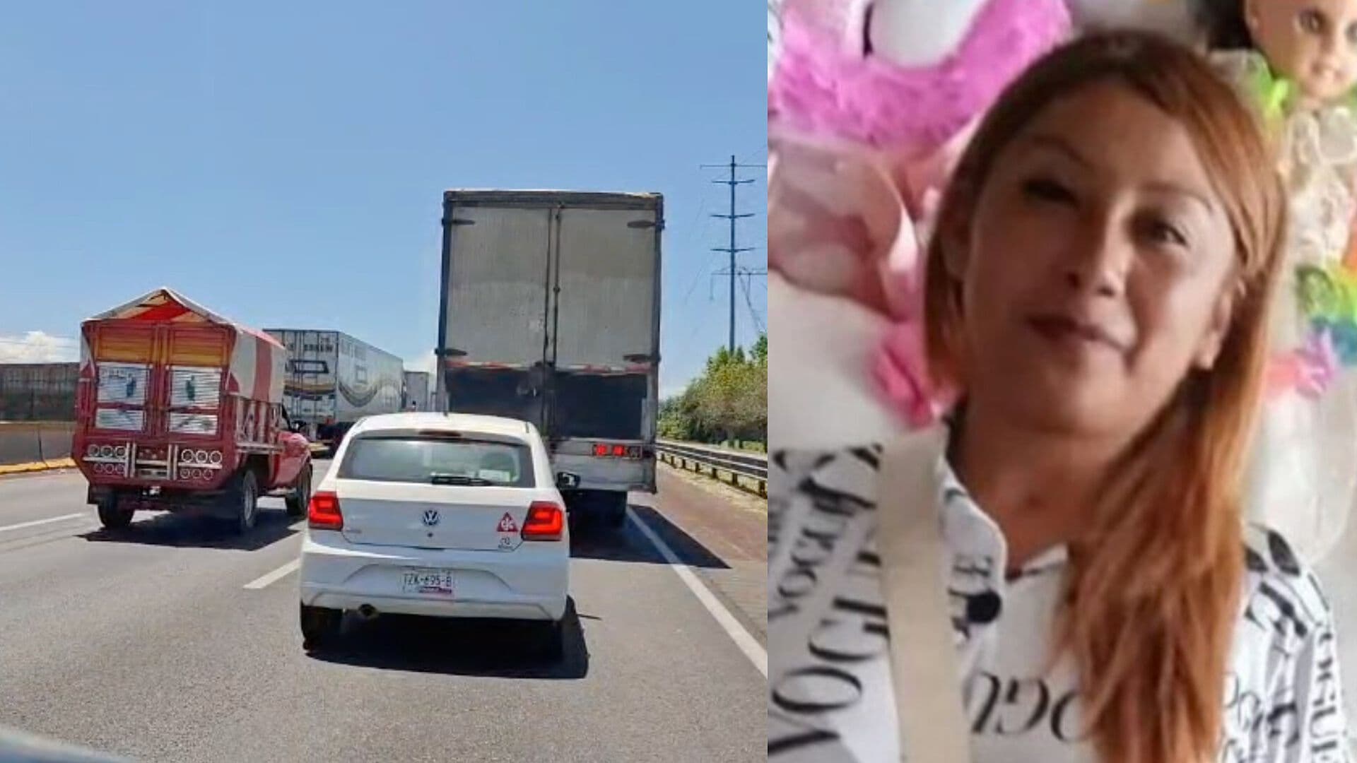 Bloqueo Autopista México Puebla por Manifestación Desaparición Maricela Ruiz García Texmelucan