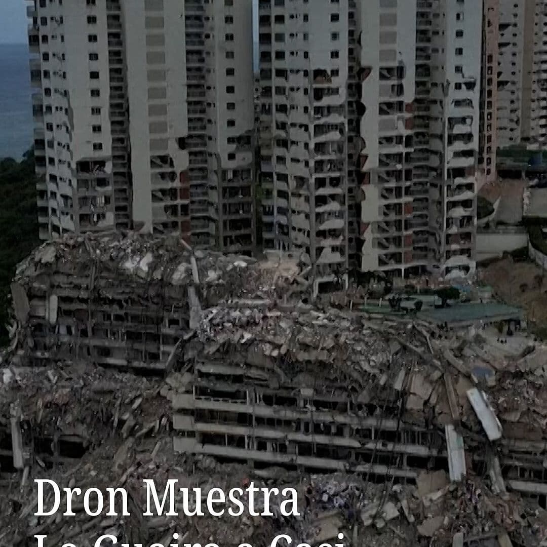Dron Muestra La Guaira a Casi un Mes de los Sismos