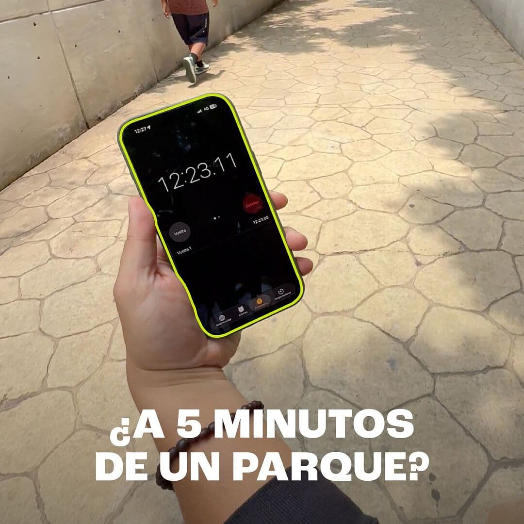 ¿A 5 Minutos de un Parque?