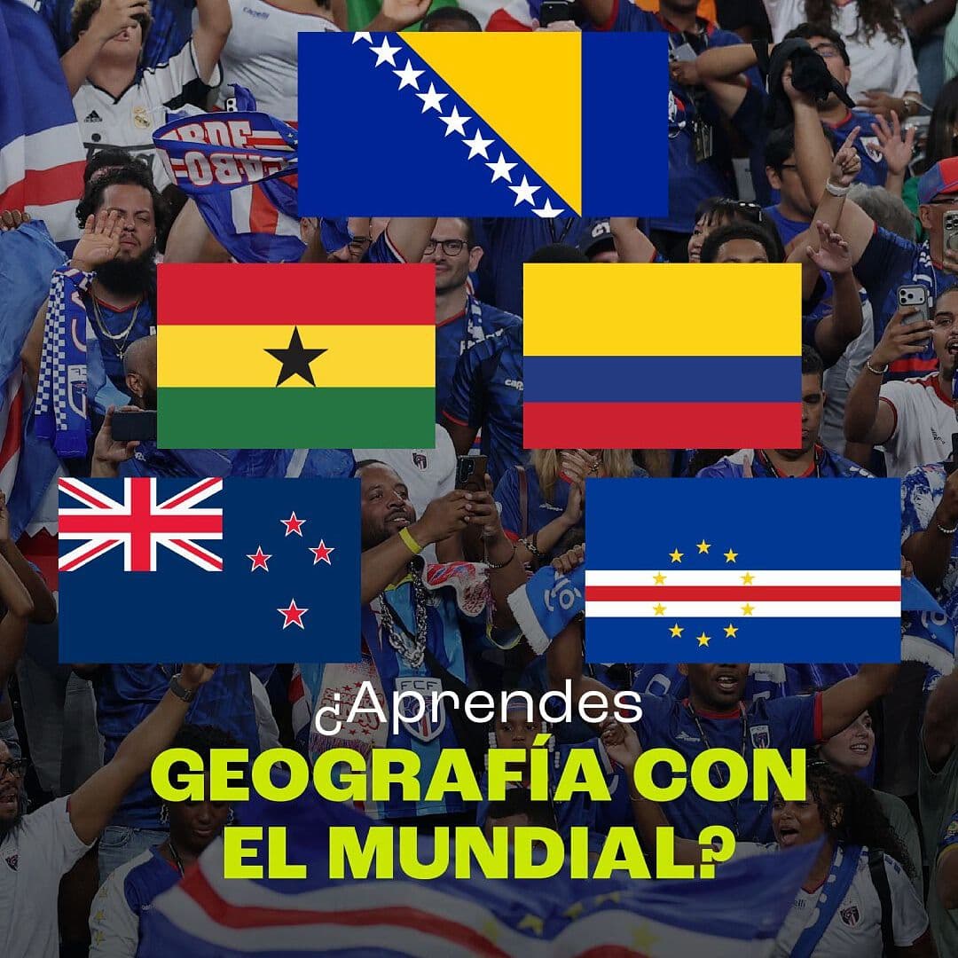 Geografía con el Mundial