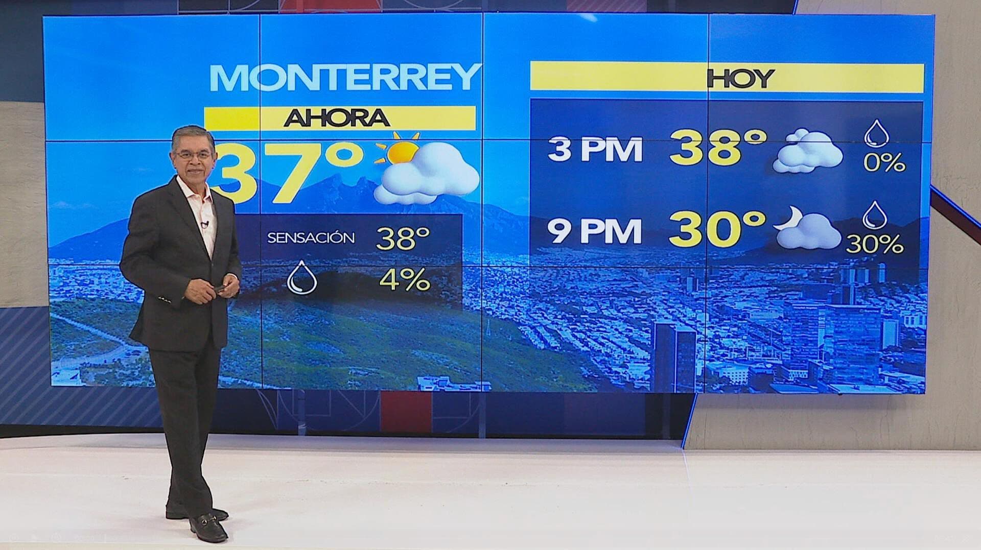 Meteorólogo Mauro Morales da pronóstico del clima para Nuevo León