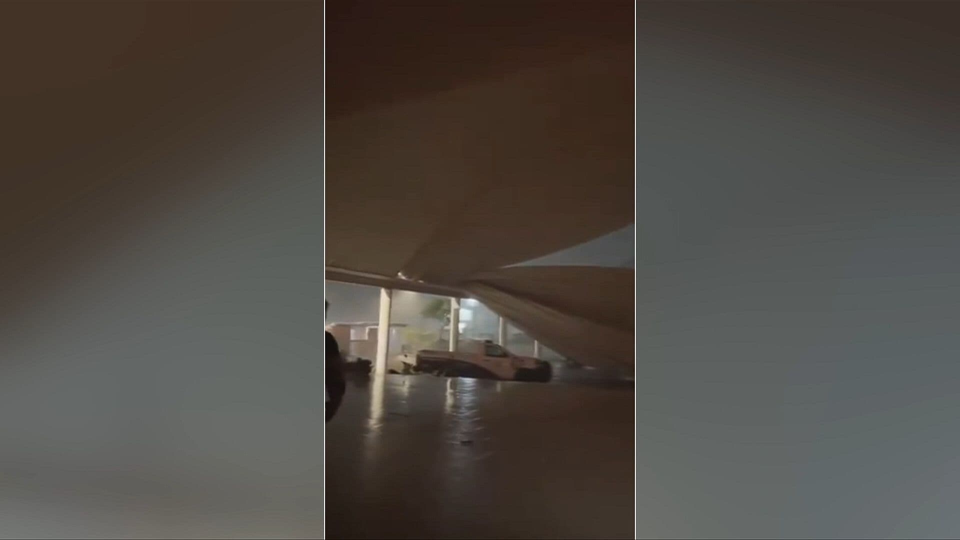 VIDEO | Colapsa Techo de Auditorio Municipal en Coyuca de Benítez, Guerrero