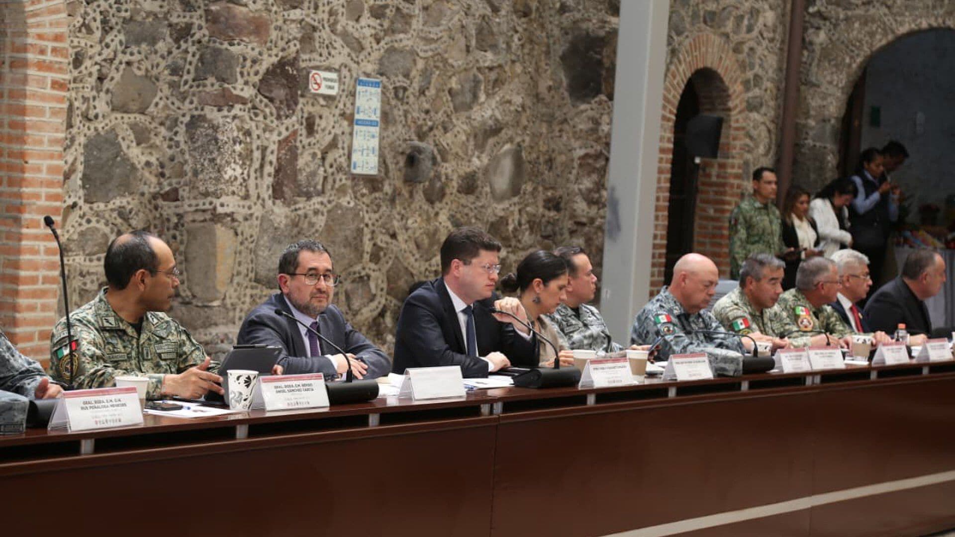 Pablo Vázquez Asiste a la Reunión Interestatal de Coordinación por la Paz y la Seguridad, Edomex