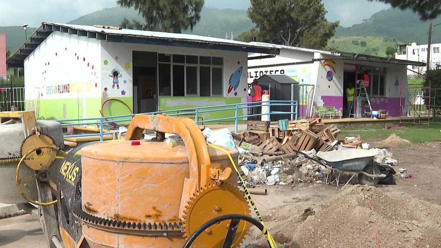 Inician la Rehabilitación de 10 Escuelas Dañadas por Lluvias en Tlajomulco