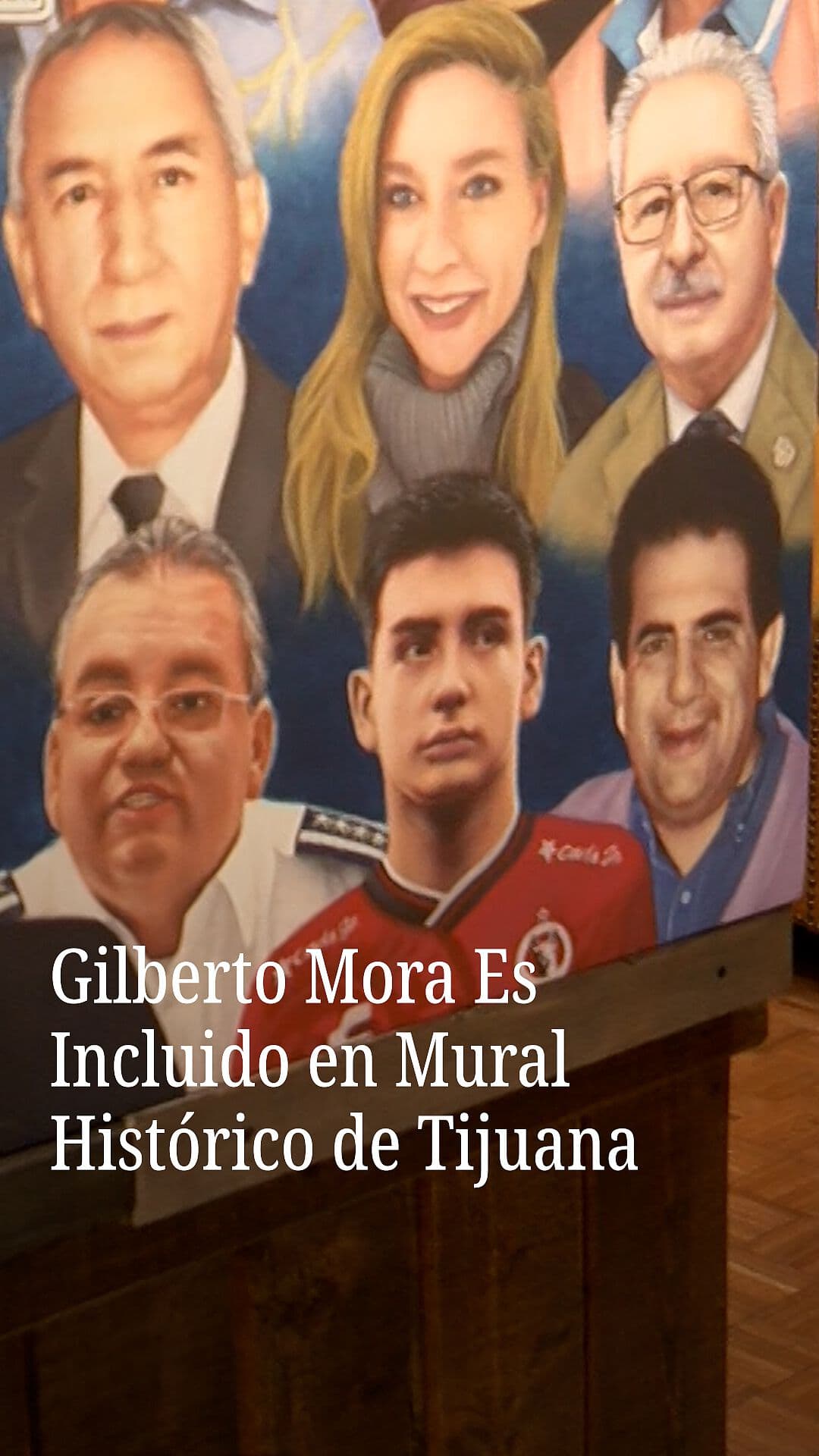 Gilberto Mora es Incluido en Mural Histórico de Tijuana