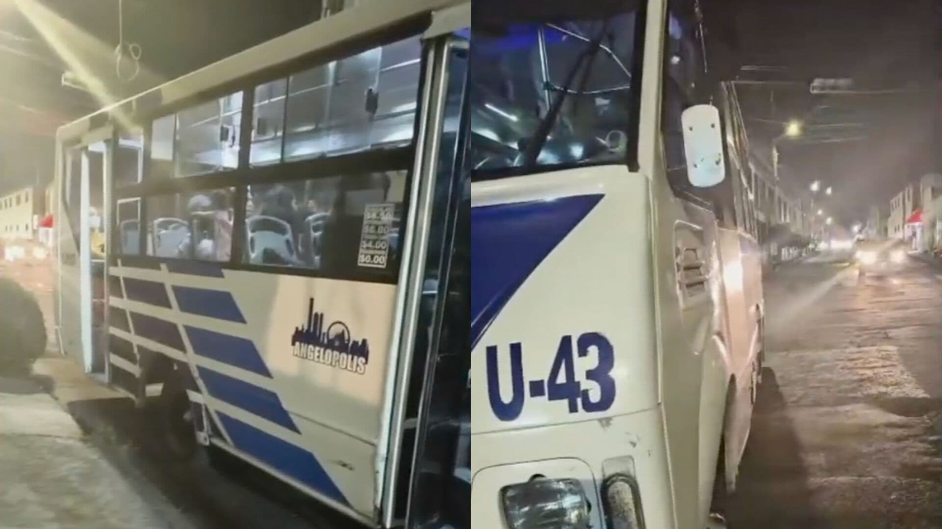 Asalto Pasajeros Ruta Angelópolis en Colonia 24 La Paz Zona Esmeralda Puebla
