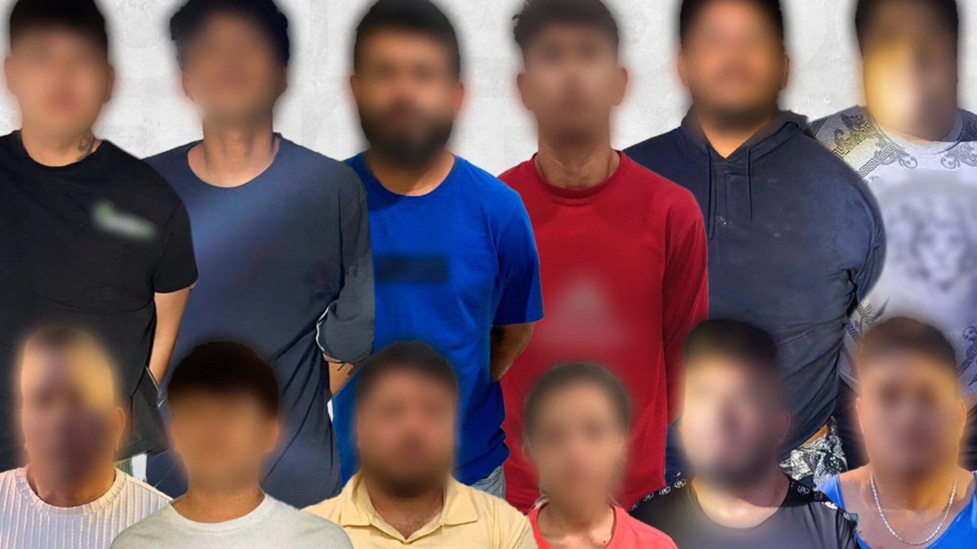 En León, Detienen a 12 Integrantes de un Grupo Delictivo con Armas, Drogas y Equipo Táctico