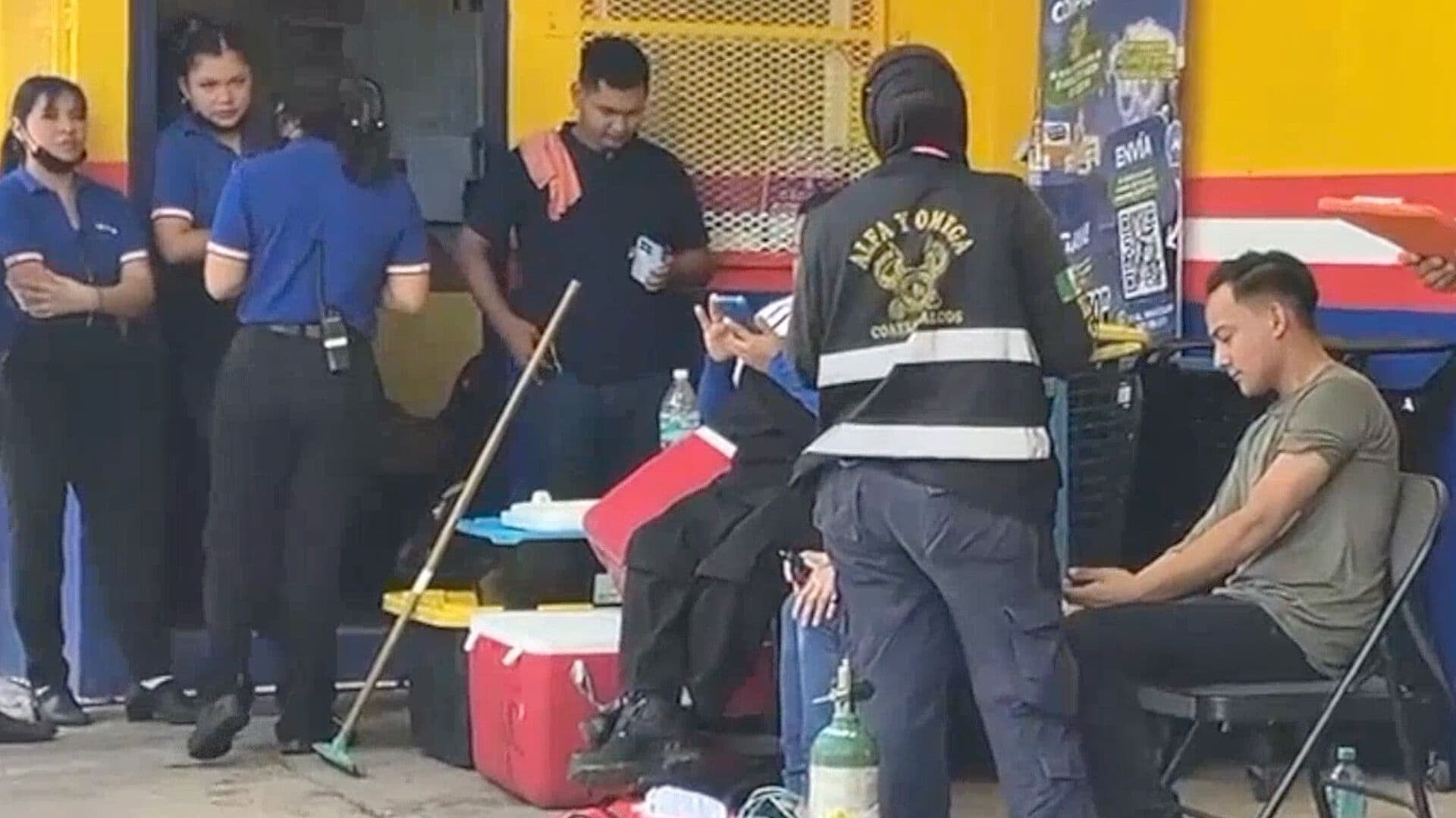 Se Registra Incendio en Tienda de Abarrotes en Coatzacoalcos Trabajadora Terminó Intoxicada