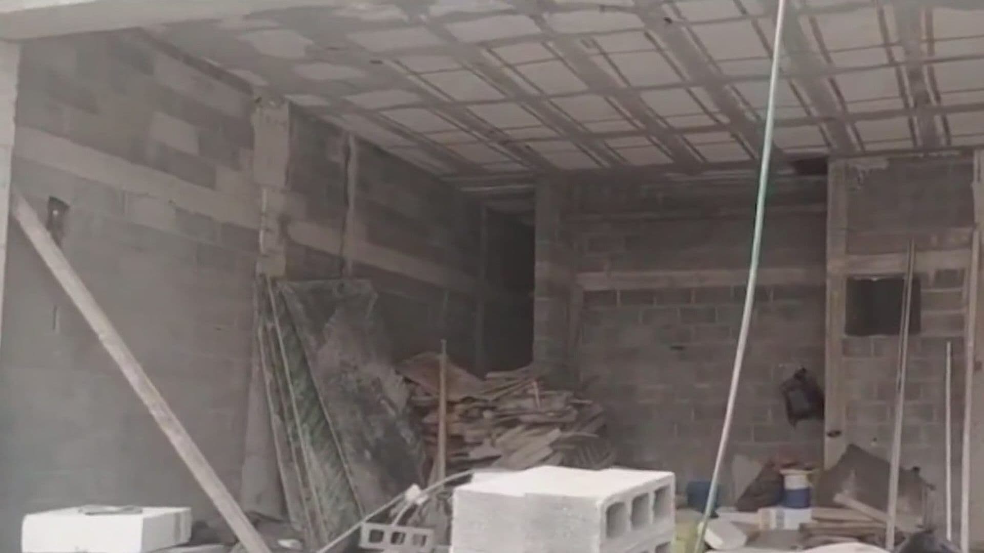 Queda Herido Trabajador Al Caer de Construcción en Col. Brisas del Verguel en Monterrey