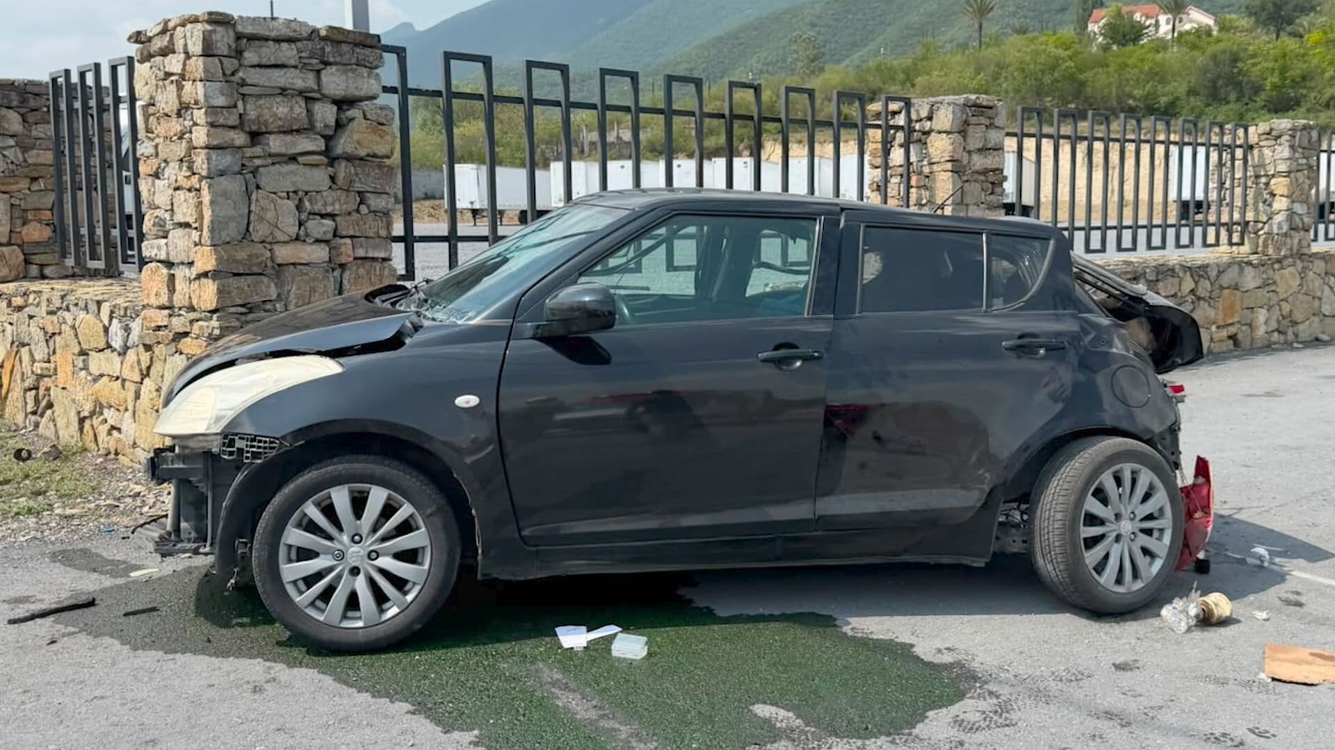Choque Deja un Muerto y un Herido en Carretera Nacional en Allende, NL