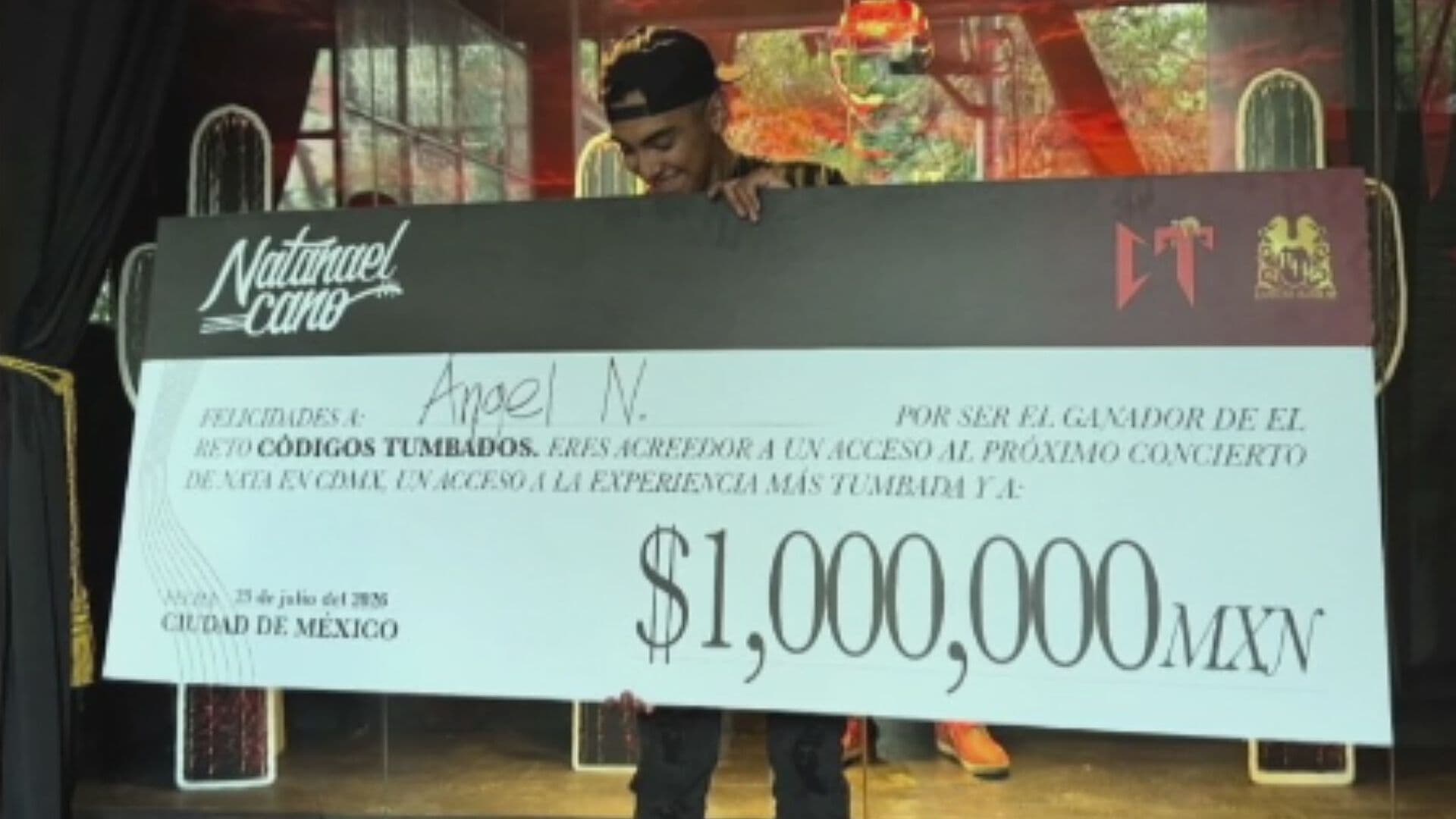Natanael Cano Hace Millonario a un Fan; Conoce al Ganador del Reto Códigos Tumbados