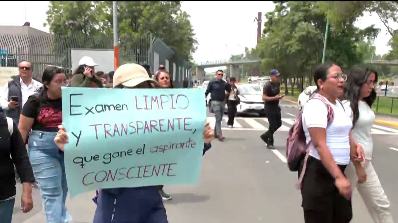 Protestan Aspirantes a la UNAM por Presuntas Anomalías en Examen de Ingreso; Piden Respuestas
