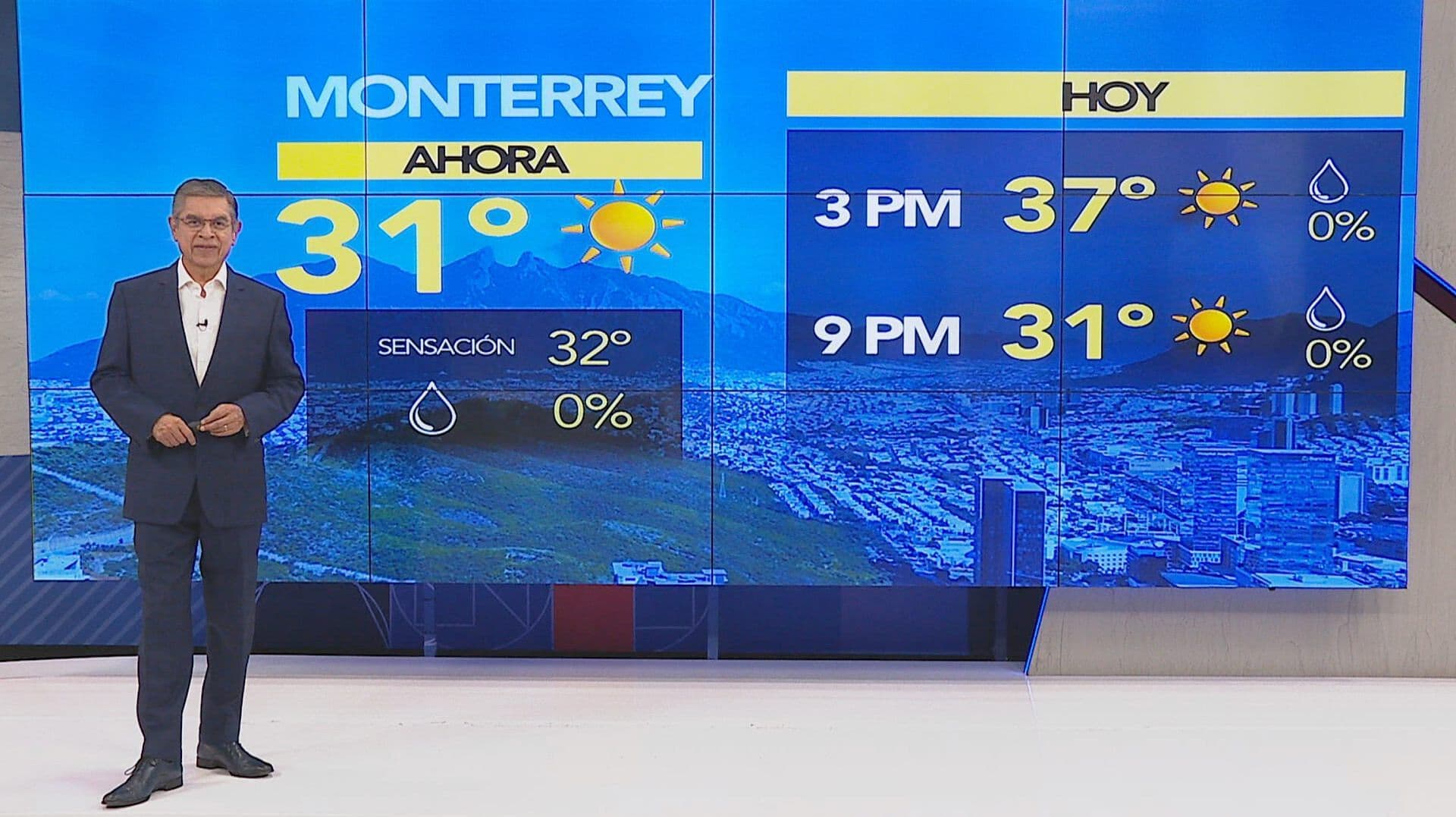 Meteorólogo Mauro Morales da pronóstico del clima para Nuevo León