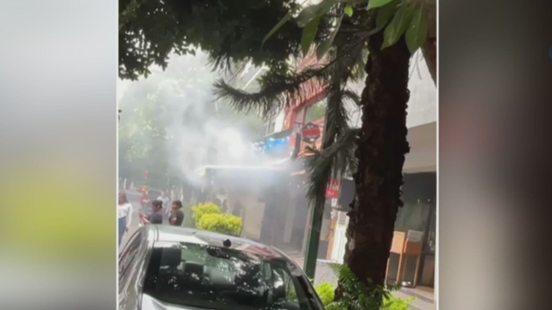 Se Registra Flamazo en Restaurante de la Colonia Nápoles Hoy 27 de Julio