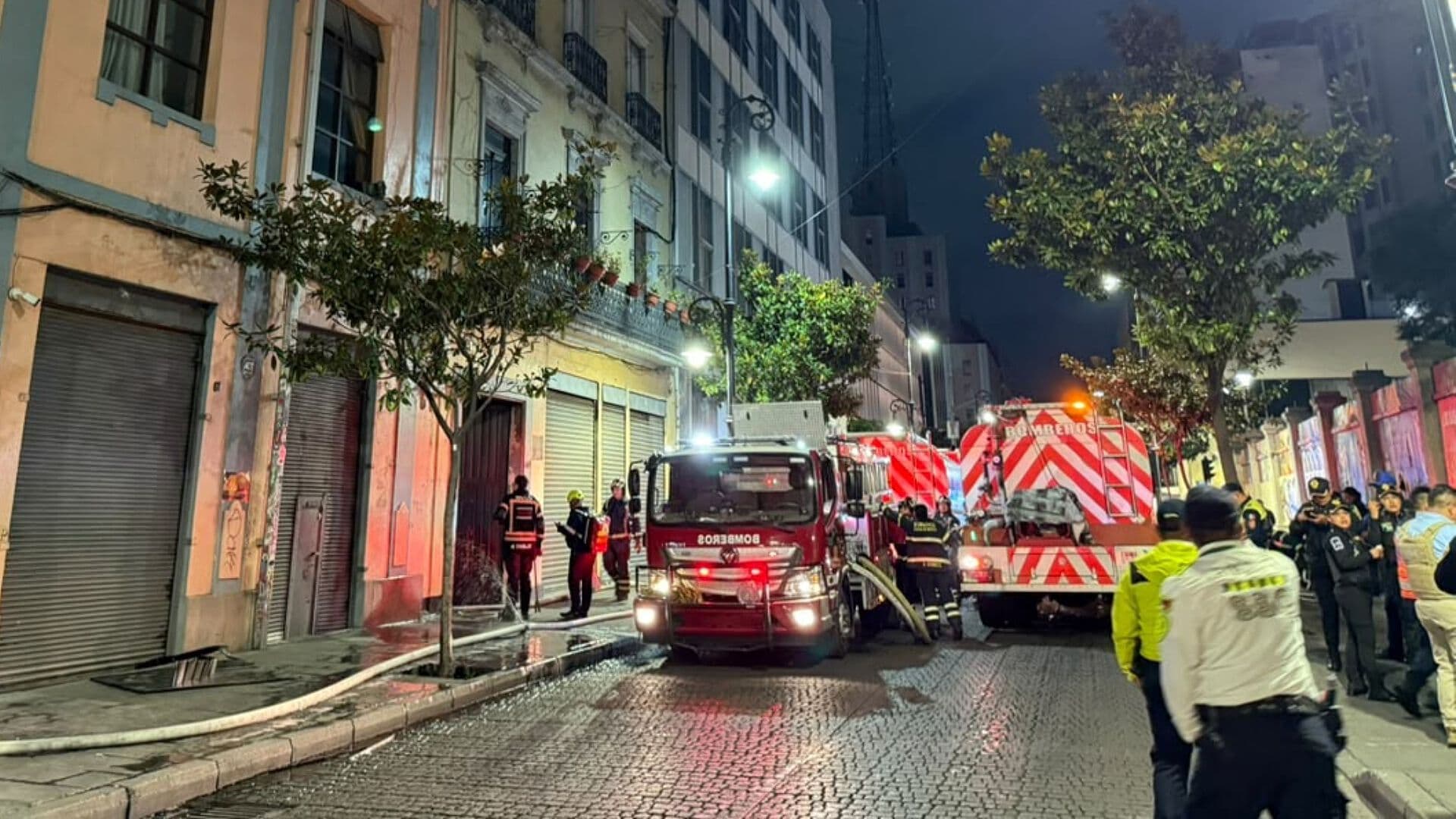 Controlan Incendio en Bodega de Isabela Católica: Maletas y Mochilas, Reducidas en Cenizas