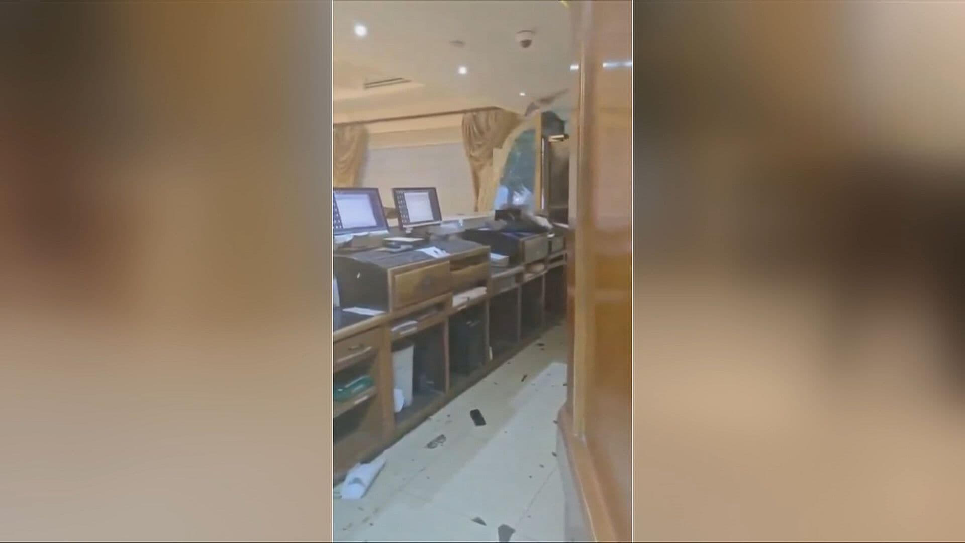 VIDEO: Momento Exacto que Ráfaga de Viento Causa Destrozos en Hotel San Ángel de Hermosillo, Sonora