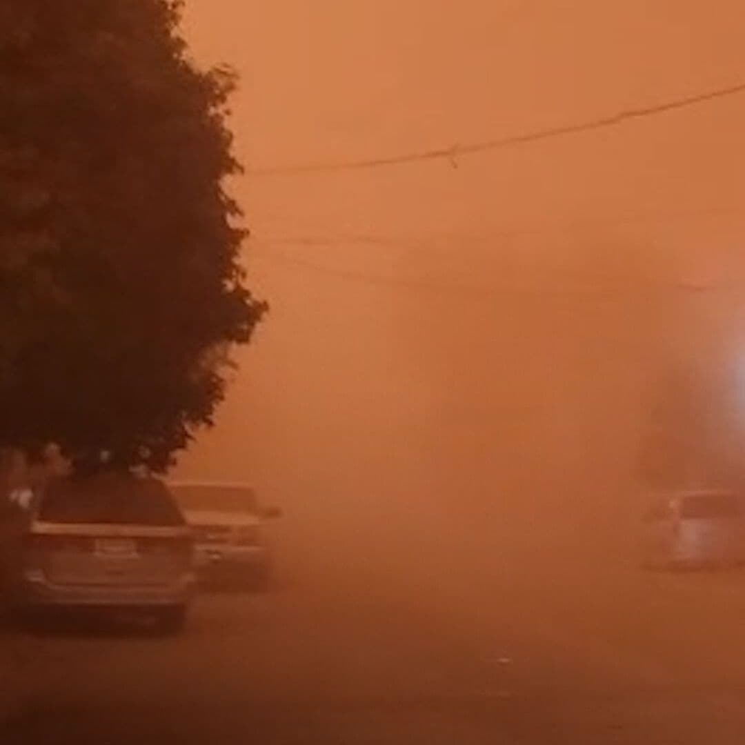 Tormenta de Arena Pinta de Naranja Hermosillo