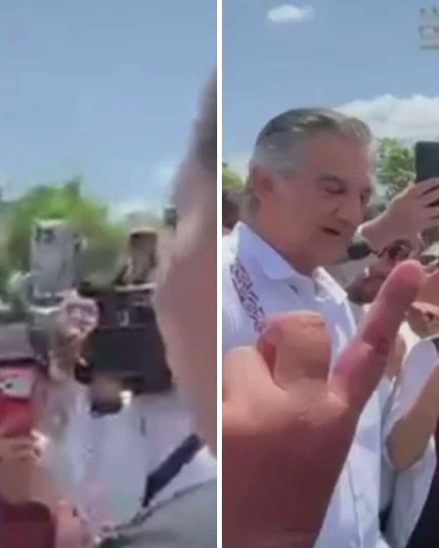 Abuela de Dafne Irrumpe Evento de Gobernador de Tamaulipas y Exige Justicia por su Nieta