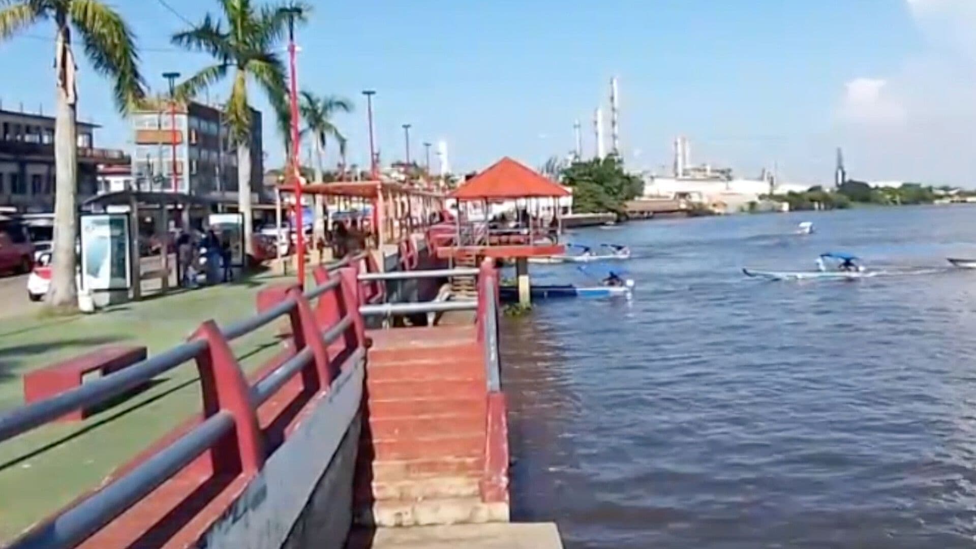 PC de Minatitlán Realiza Monitoreo Constante en Río Coatzacoalcos por Riesgo de Inundaciones
