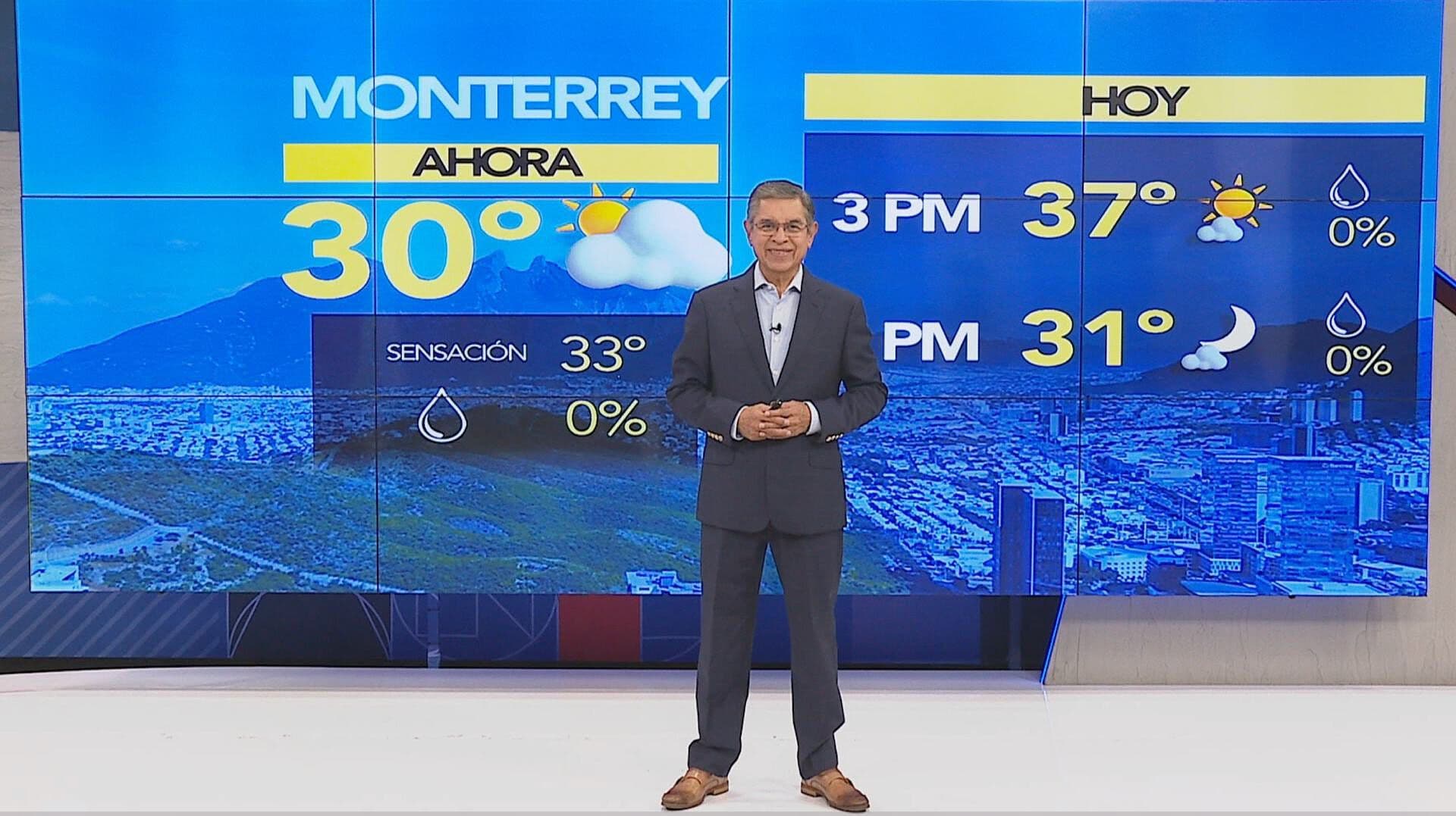 Clima en Nuevo León Pronóstico Vespertino del Miércoles 29 de Julio de 2026