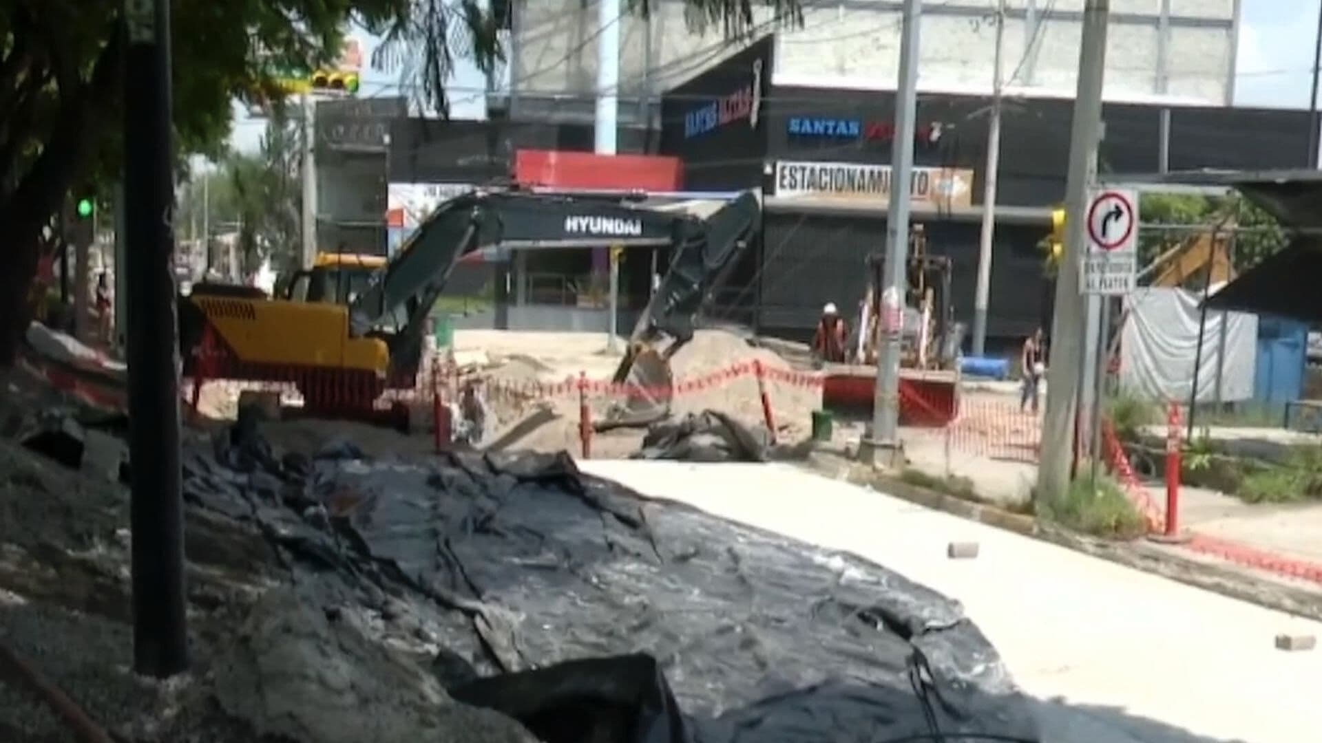 Obra de Colector Rivera de la Presa Provocará Tráfico en la Lateral de Juan Alonso de Torres en León