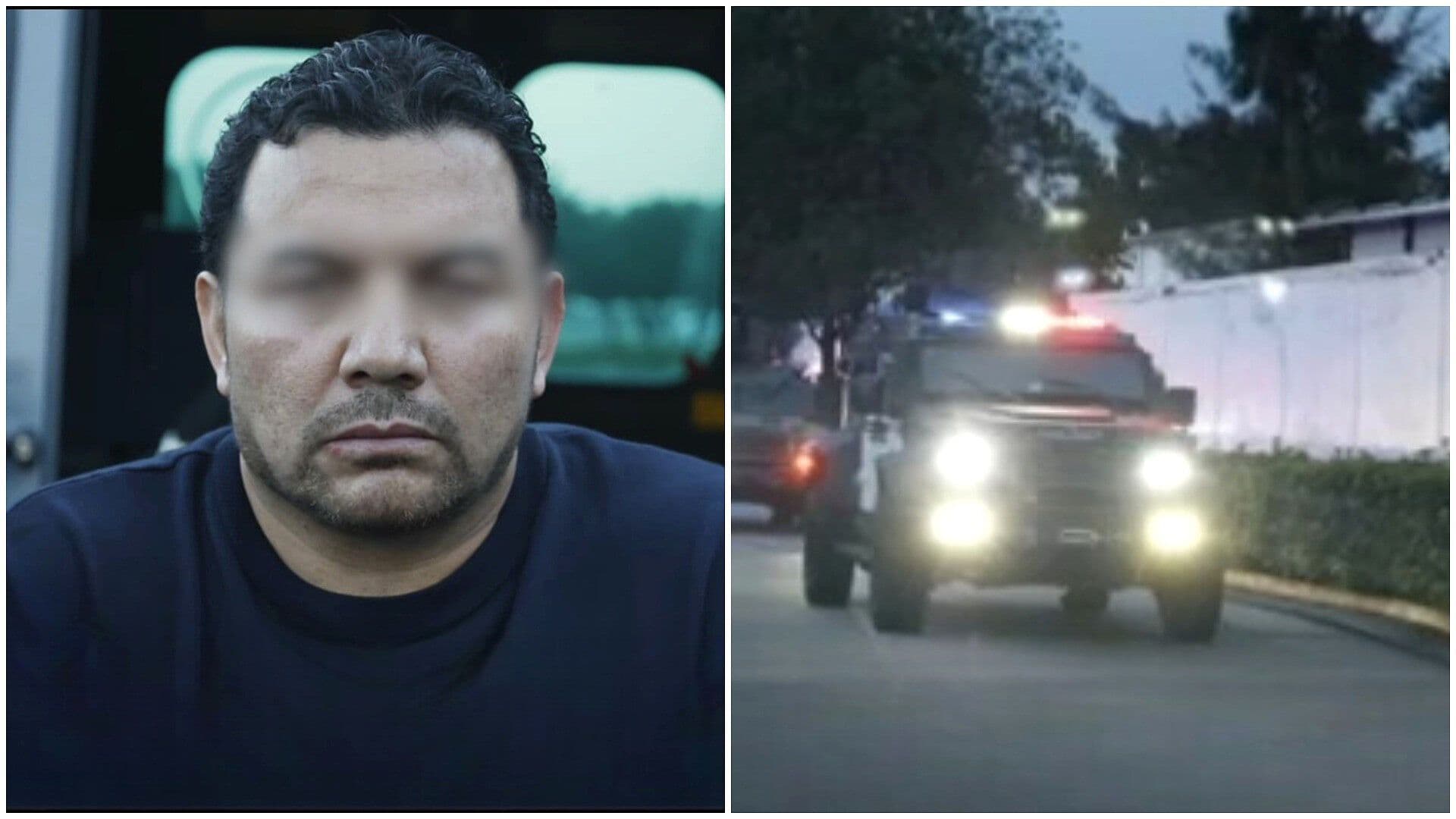 Difunden Primeras Imágenes del Traslado del “R1”, Presunto Asesino de Carlos Manzo