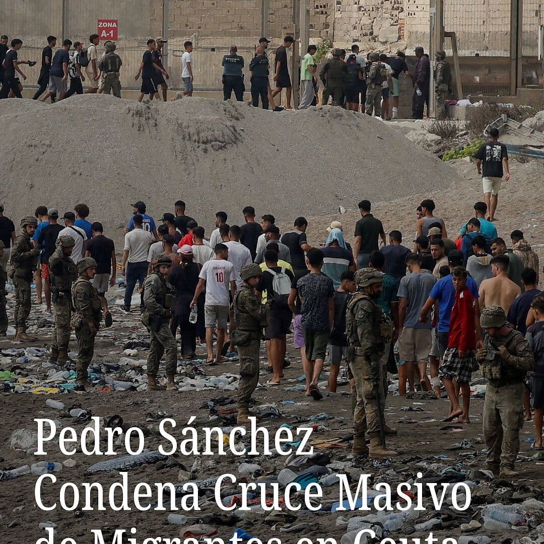 Pedro Sánchez Condena Cruce de Migrantes