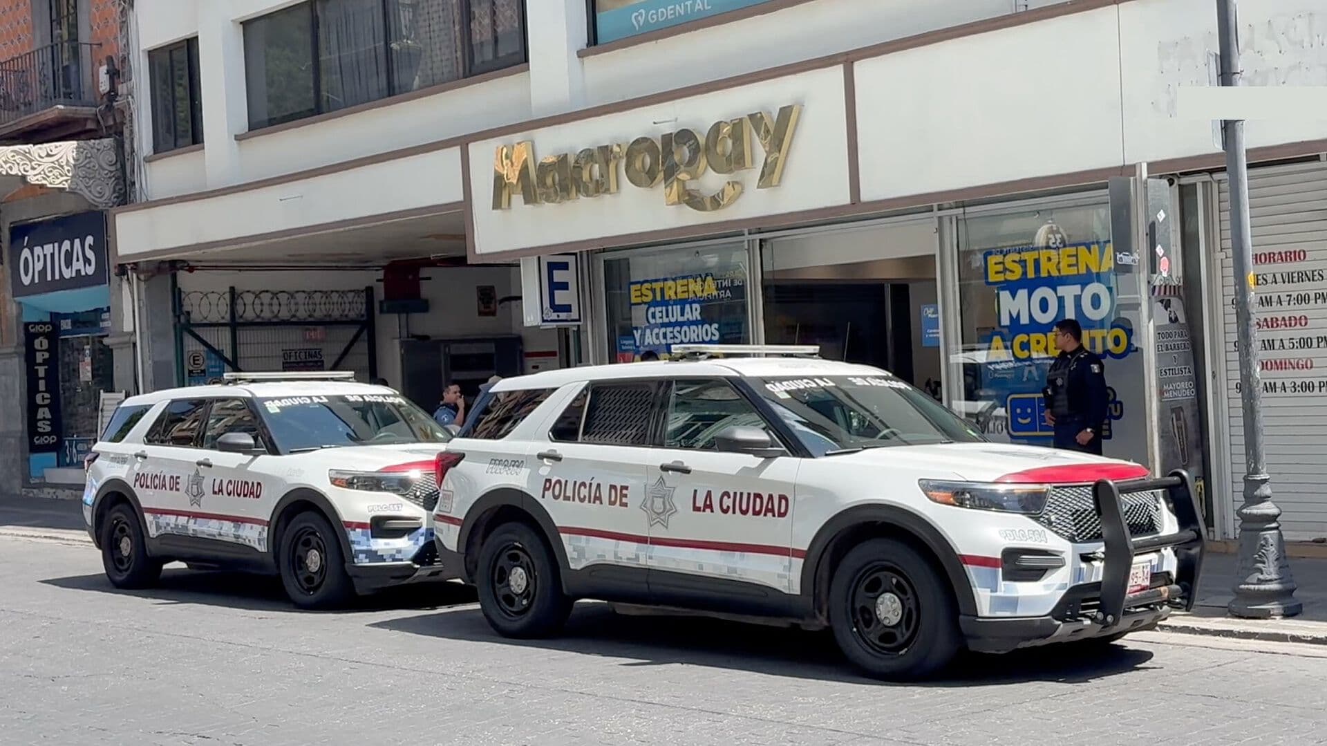 Mujer Policía Auxiliar Sin Vida por Disparo en Macropay Reforma Centro Puebla