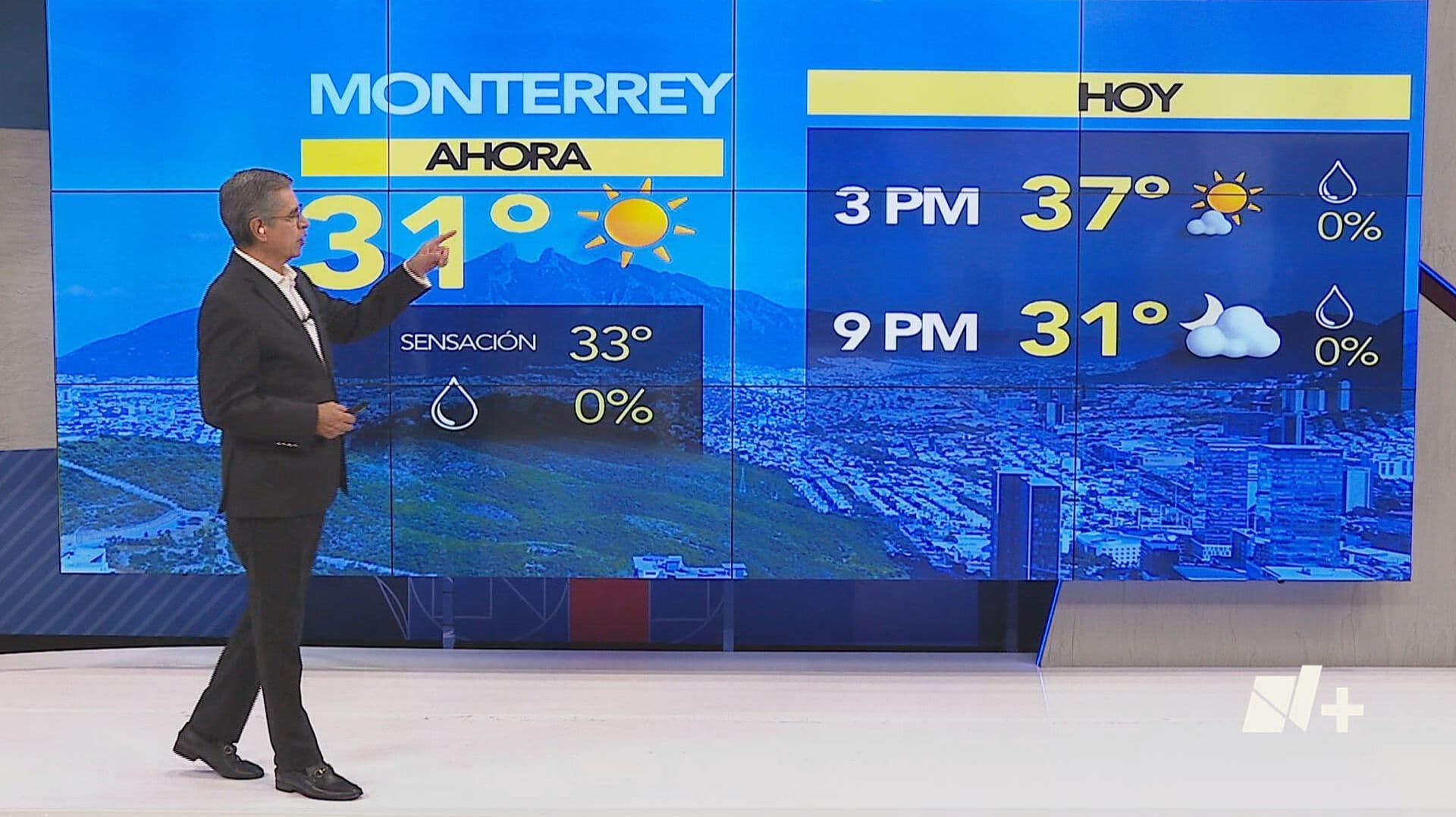 Clima en Nuevo León Pronóstico Vespertino del Viernes 31 de Julio de 2026