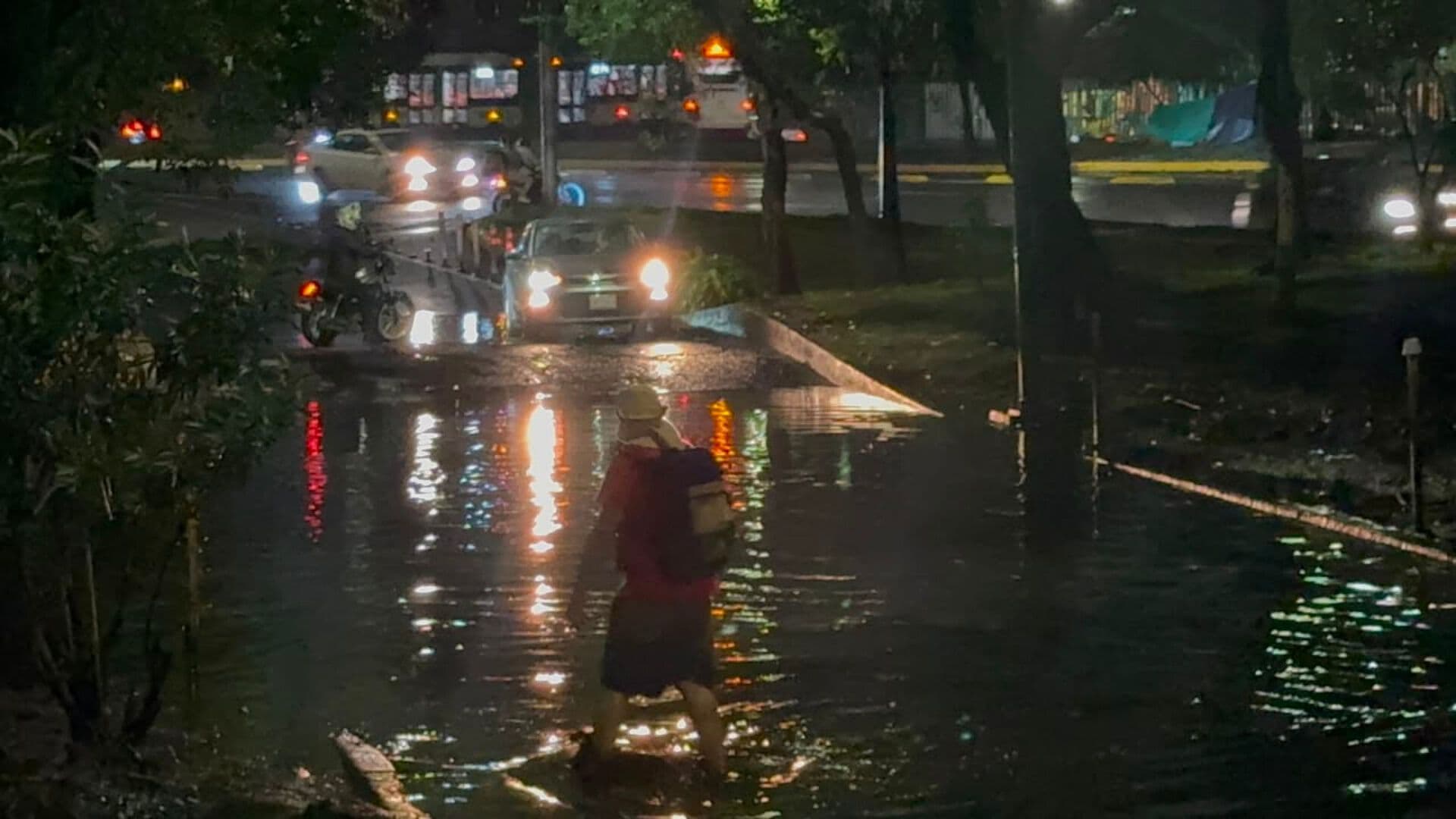 Lluvias Vuelven a Causar Afectaciones y Problemas Viales en el Valle de México