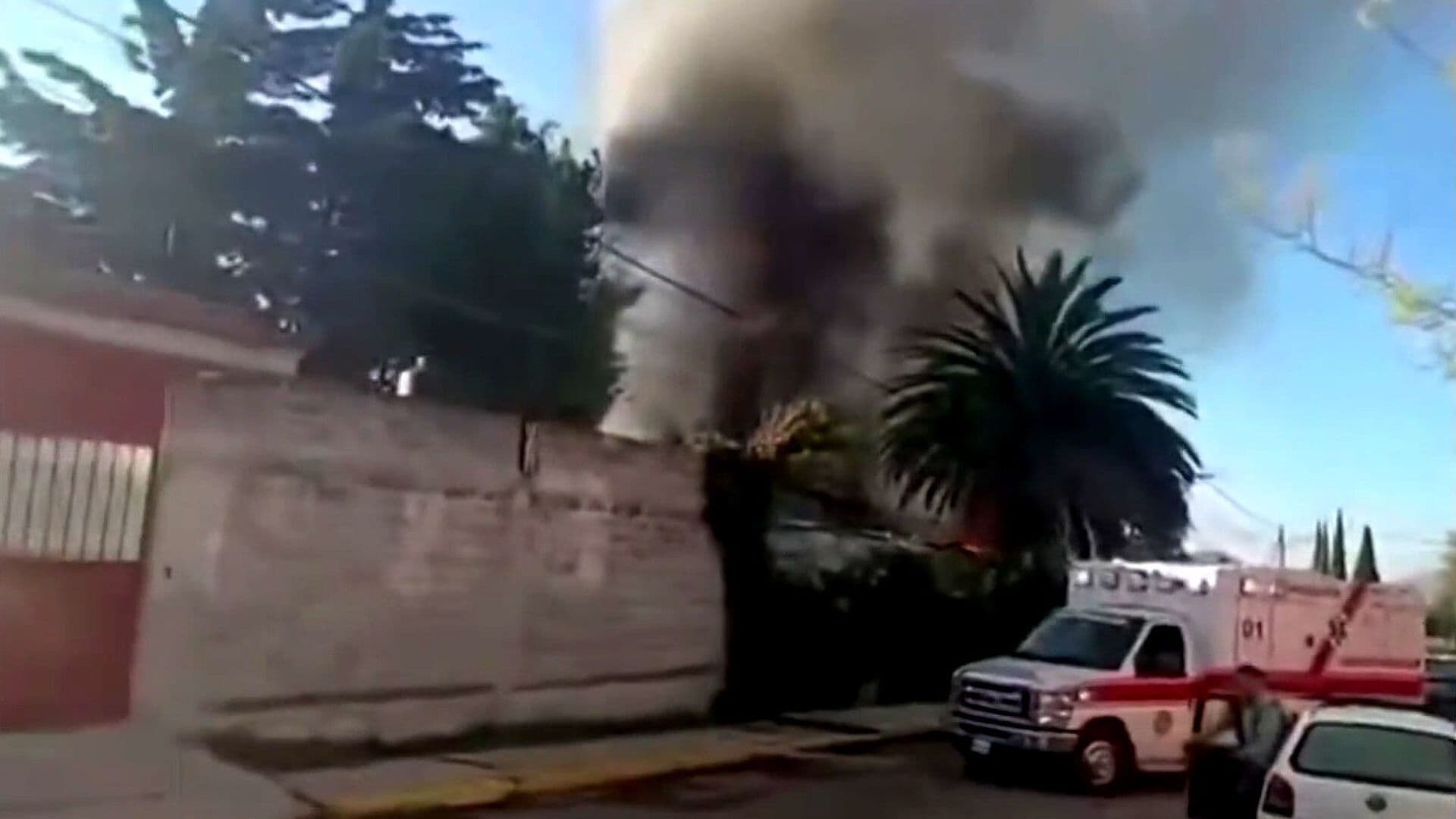 Incendio Consumió el Restaurante Bar “La Patrona” en San Juan Teotihuacán, Edomex