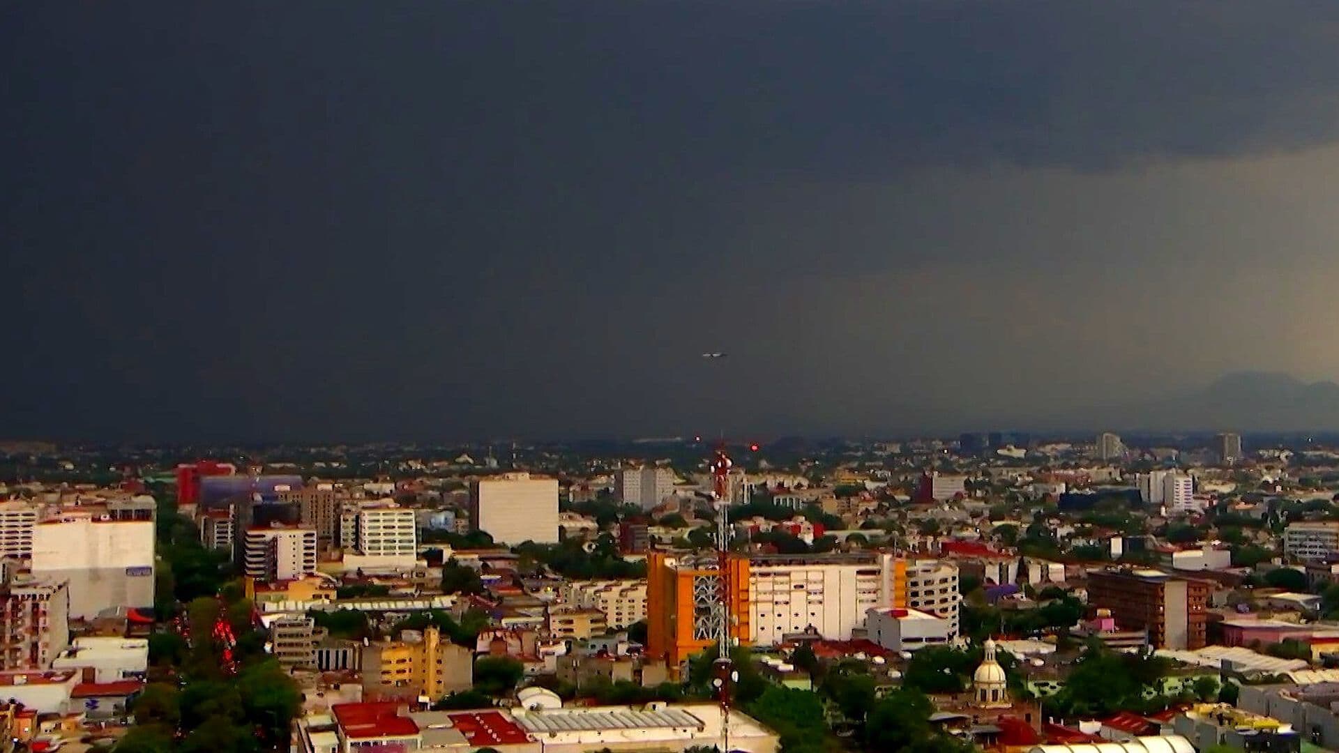 Activaron Alerta Amarilla por Lluvias Fuertes y Granizo en Toda la Ciudad de México