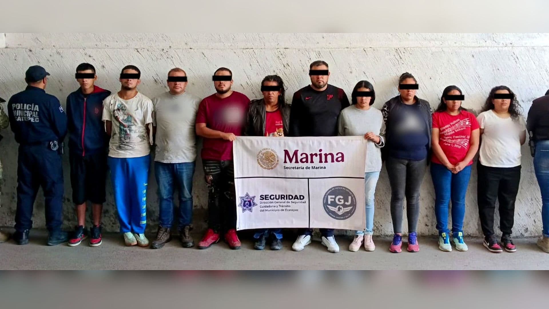 Detuvieron a Nueve por Presunto Despojo de Inmueble en Ecatepec, Estado de México