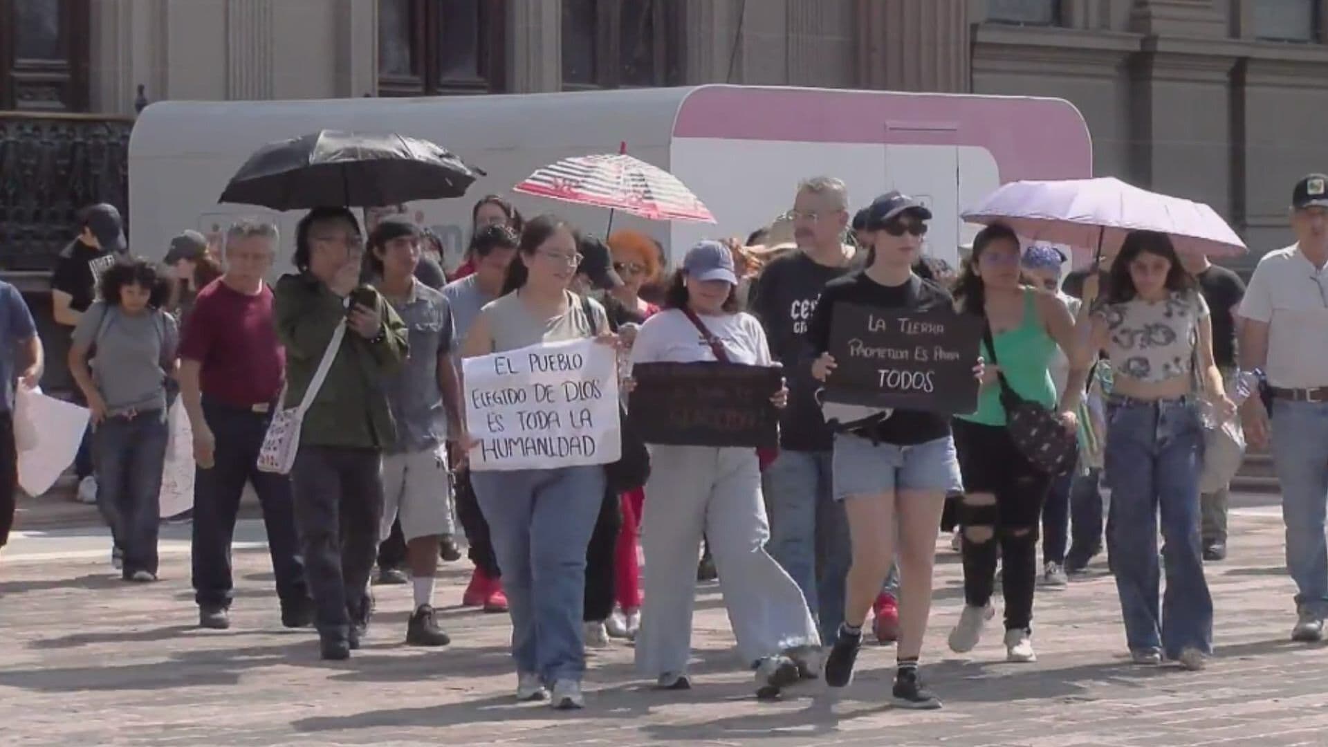 Protestan en Monterrey en Defensa del Agua por Convenio con Chihuahua
