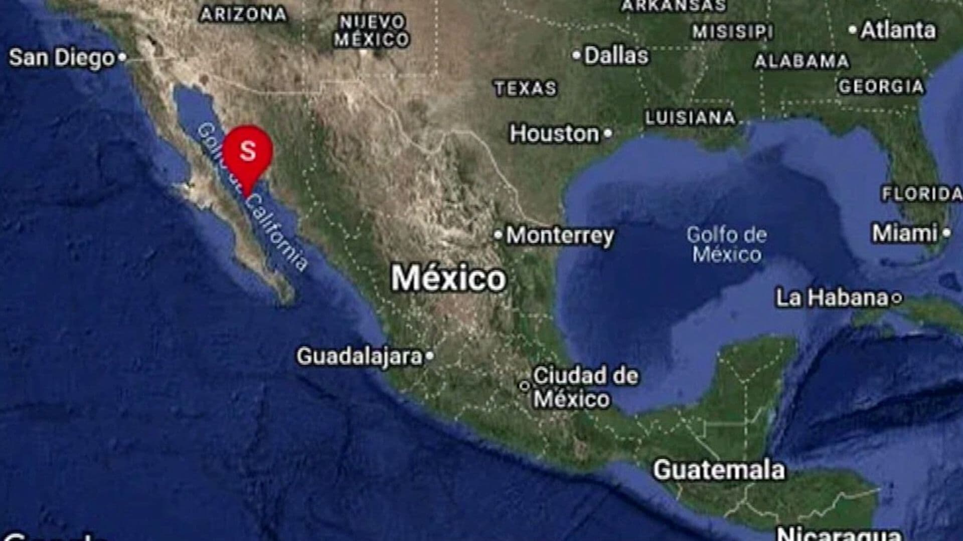 Sismo Magnitud 5 Sacudió Santa Rosalía, Baja California Sur; No Reportan Daños