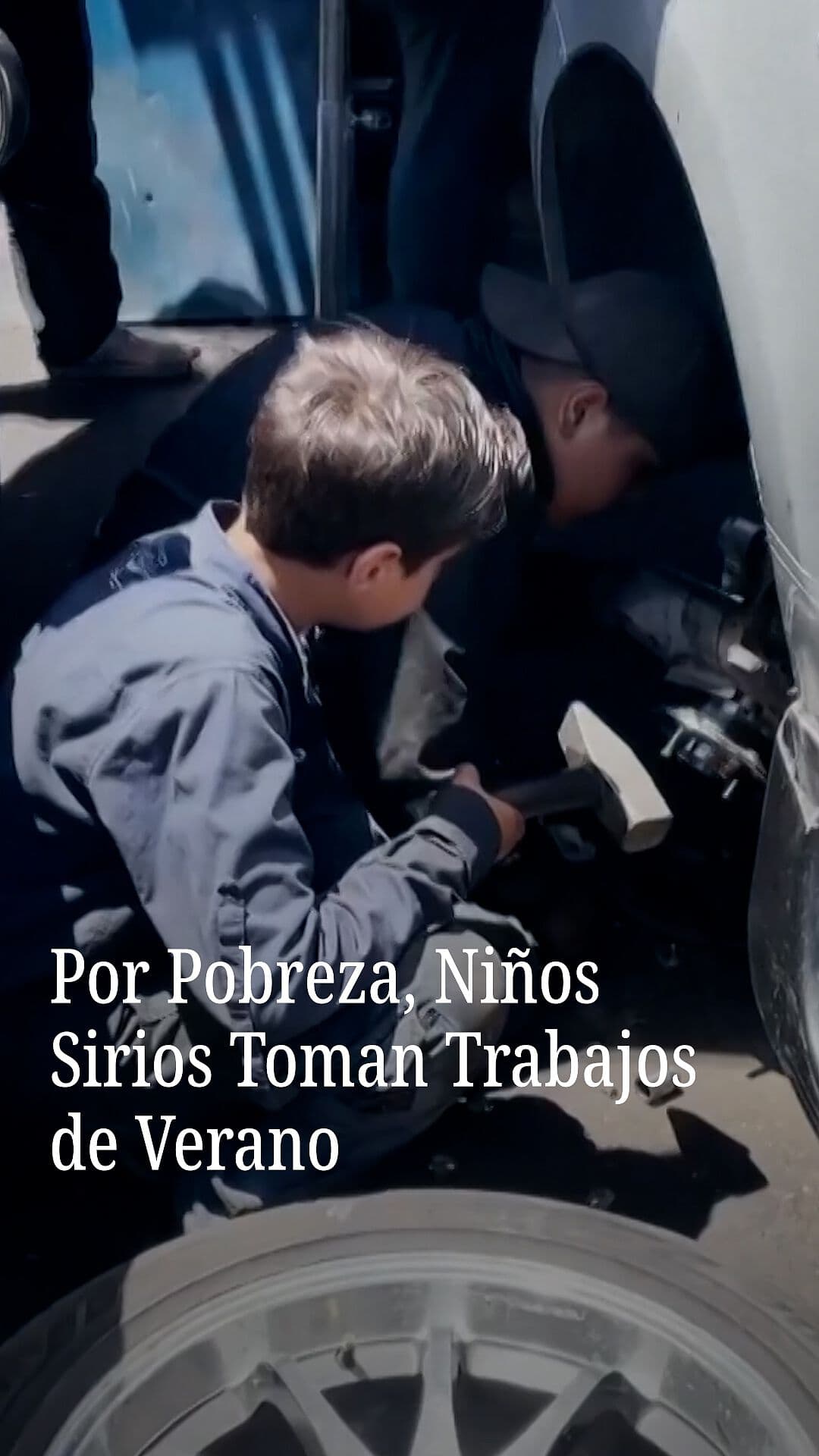 Por Pobreza, Niños Sirios Toman Trabajos de Verano
