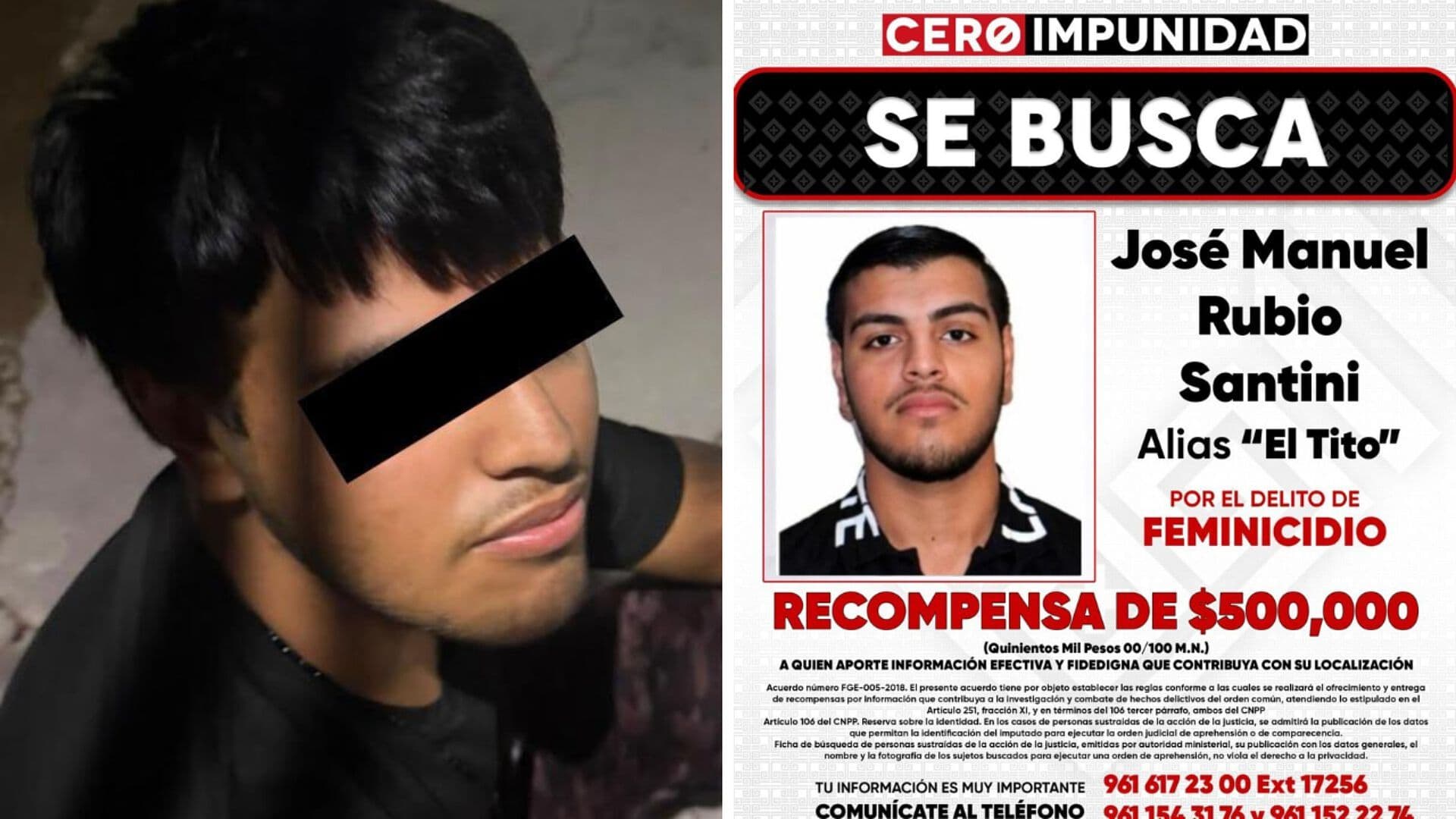 Detienen a 'El Tito' en Sinaloa por el Feminicidio de Beany Lozano